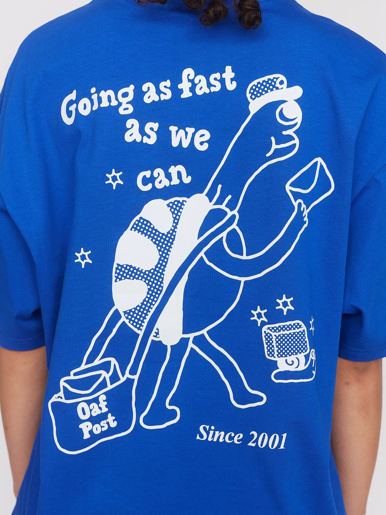 Going Slow T-shirt sold by Lazy Oaf product image thumbnail 3