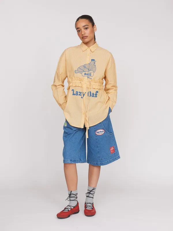 Post Service Pigeon Shirt sold by Lazy Oaf
