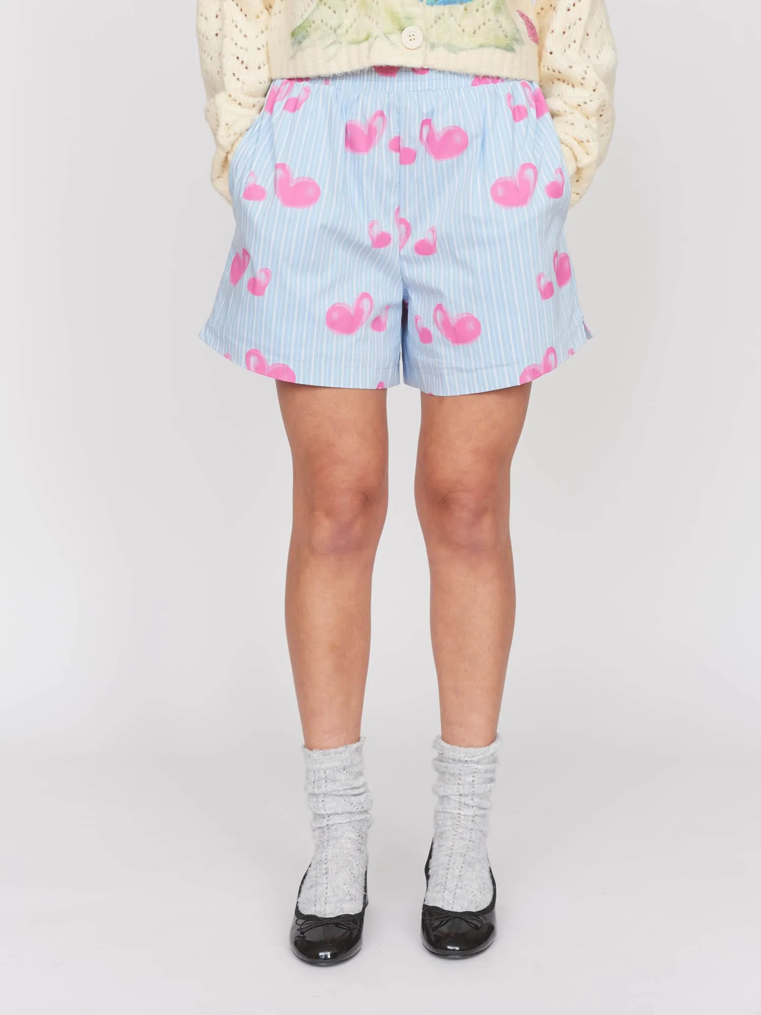 Heartbreaker Striped Shorts sold by Lazy Oaf product image thumbnail 2