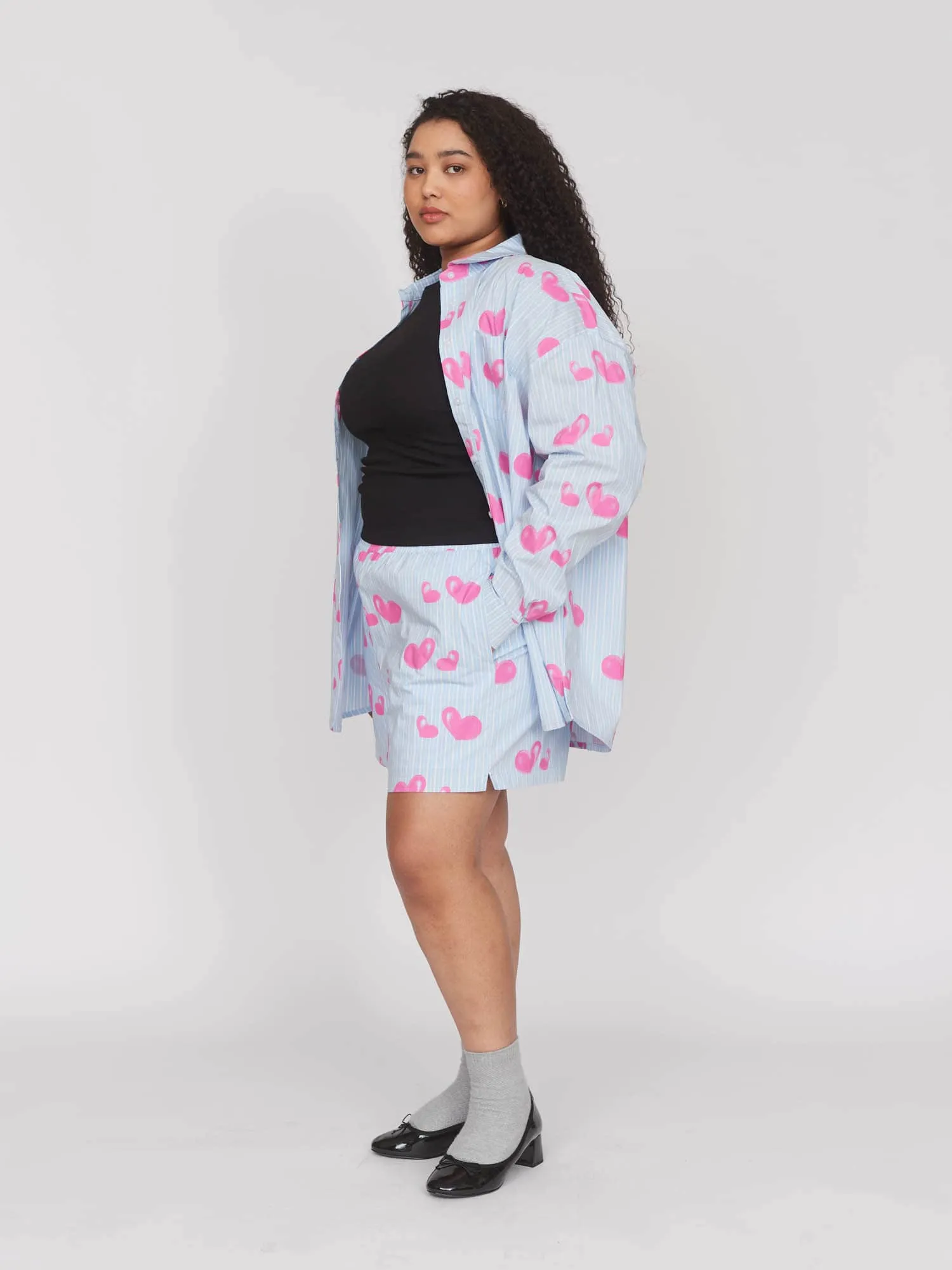 Heartbreaker Striped Shorts sold by Lazy Oaf product image thumbnail 3