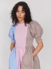 Seeing Stripes Shirred Dress sold by Lazy Oaf