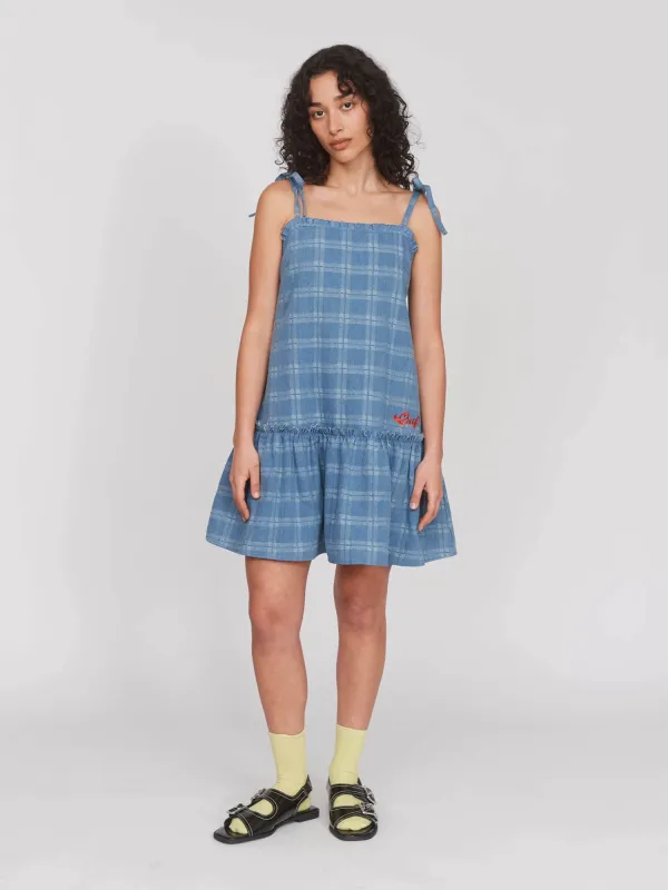 All Inclusive Denim Dress sold by Lazy Oaf