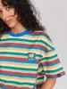 Clown Town Stripey Tee sold by Lazy Oaf