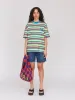 Clown Town Stripey Tee sold by Lazy Oaf