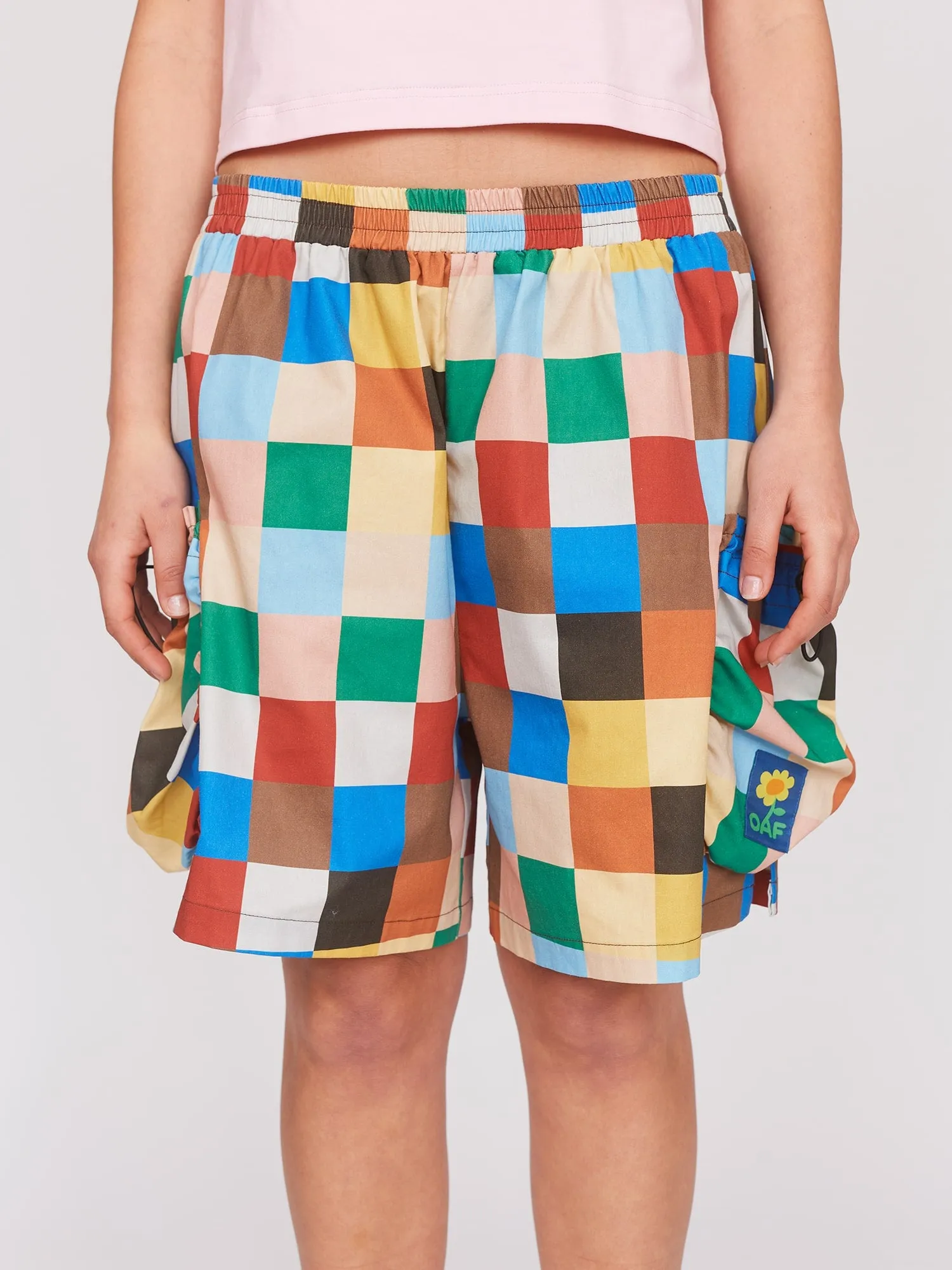 Jester Checkerboard Shorts sold by Lazy Oaf