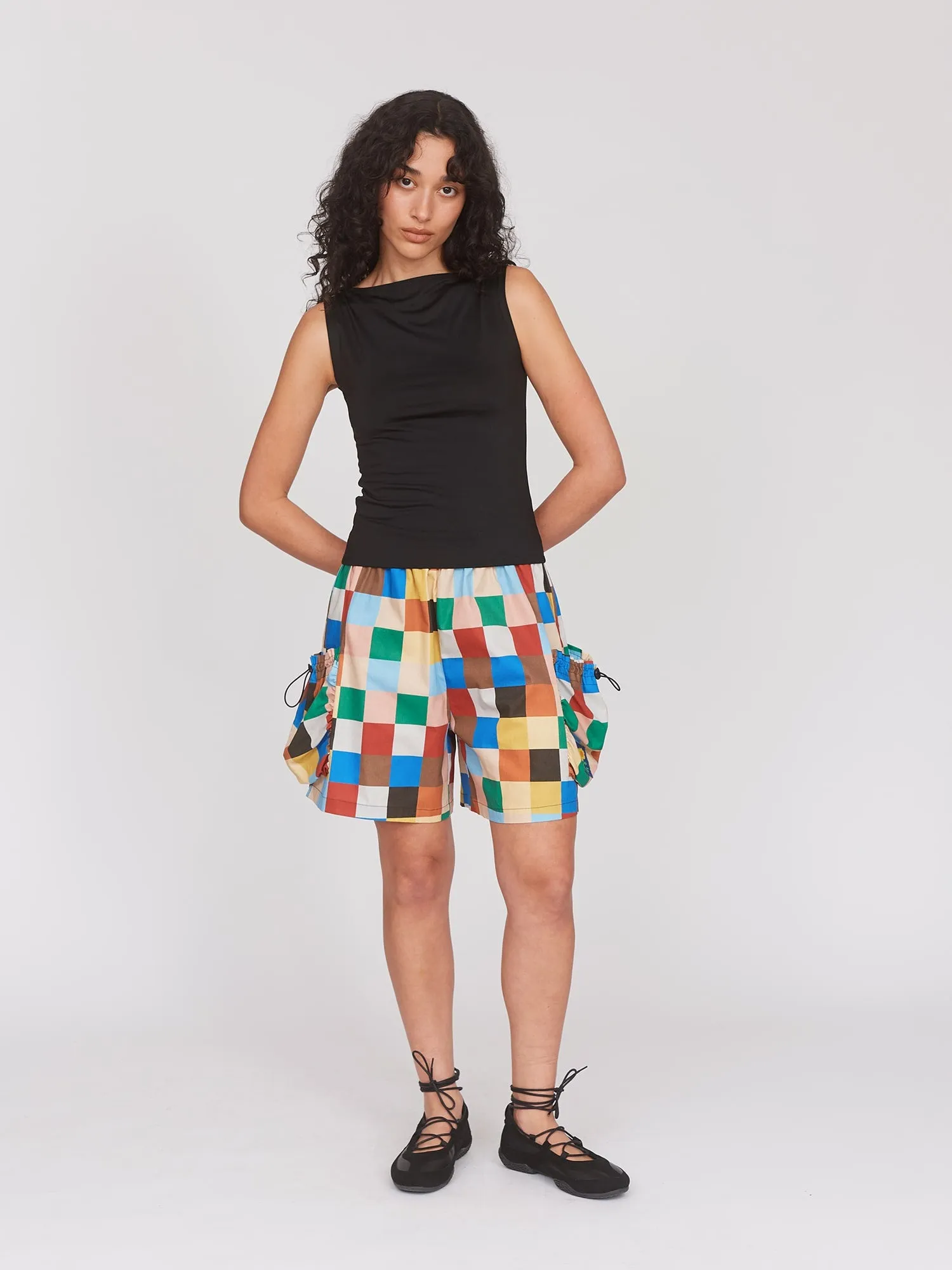 Jester Checkerboard Shorts sold by Lazy Oaf product image thumbnail 5