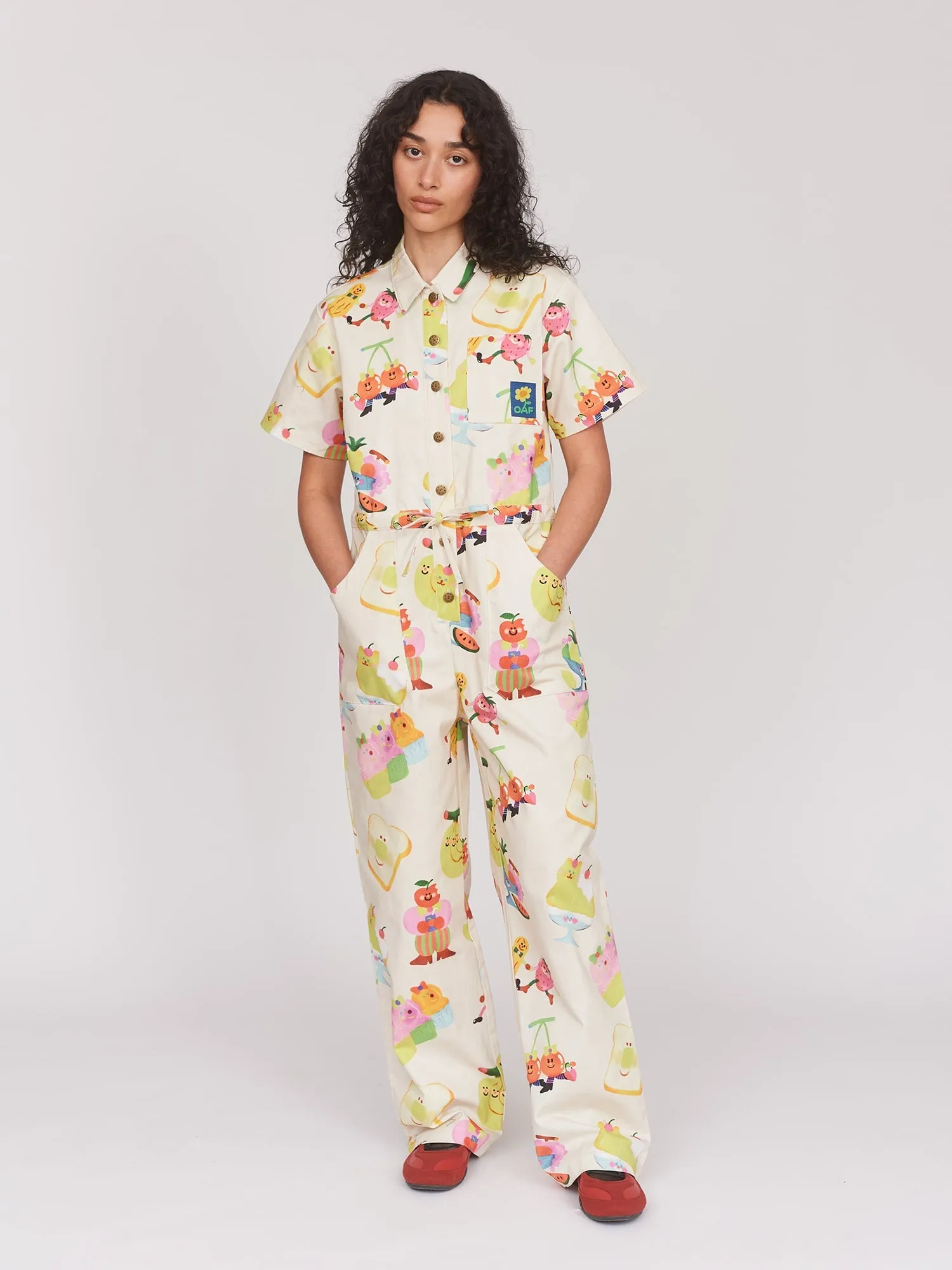 Fruit Bowl Jumpsuit sold by Lazy Oaf