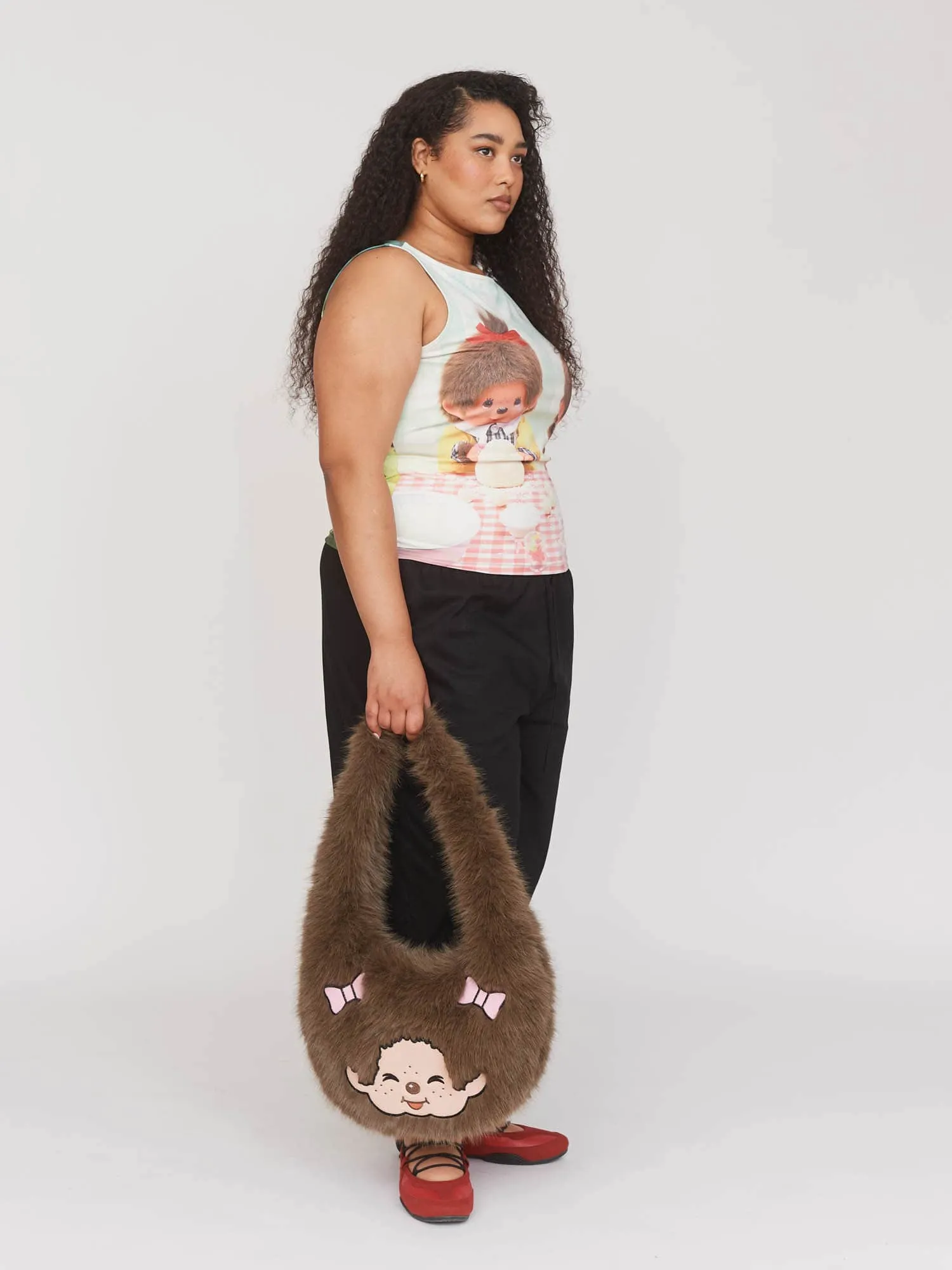 Monchhichi x Lazy Oaf Floofy Bag - PRE-ORDER sold by Lazy Oaf product image thumbnail 3