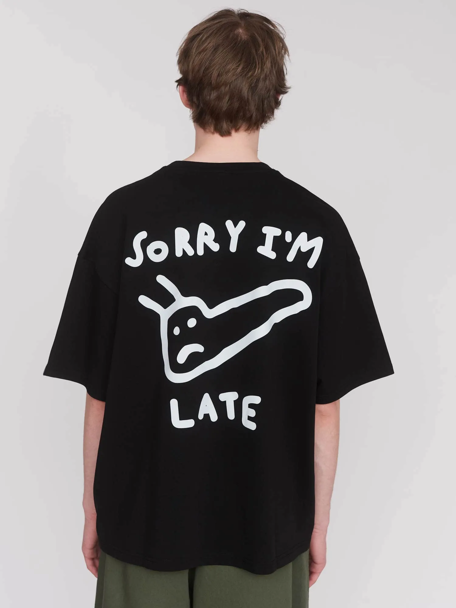 Sorry I'm A Slug T-shirt sold by Lazy Oaf
