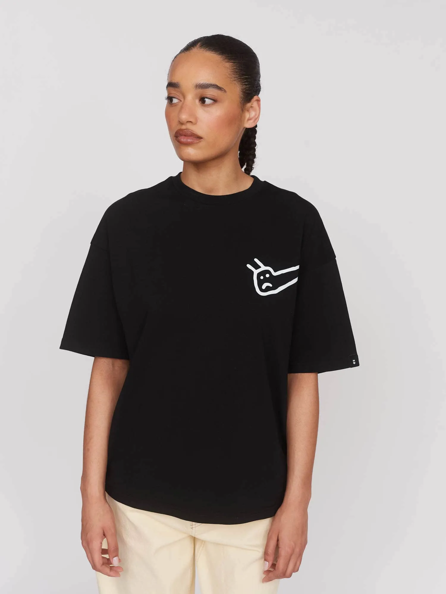 Sorry I'm A Slug T-shirt sold by Lazy Oaf product image thumbnail 4