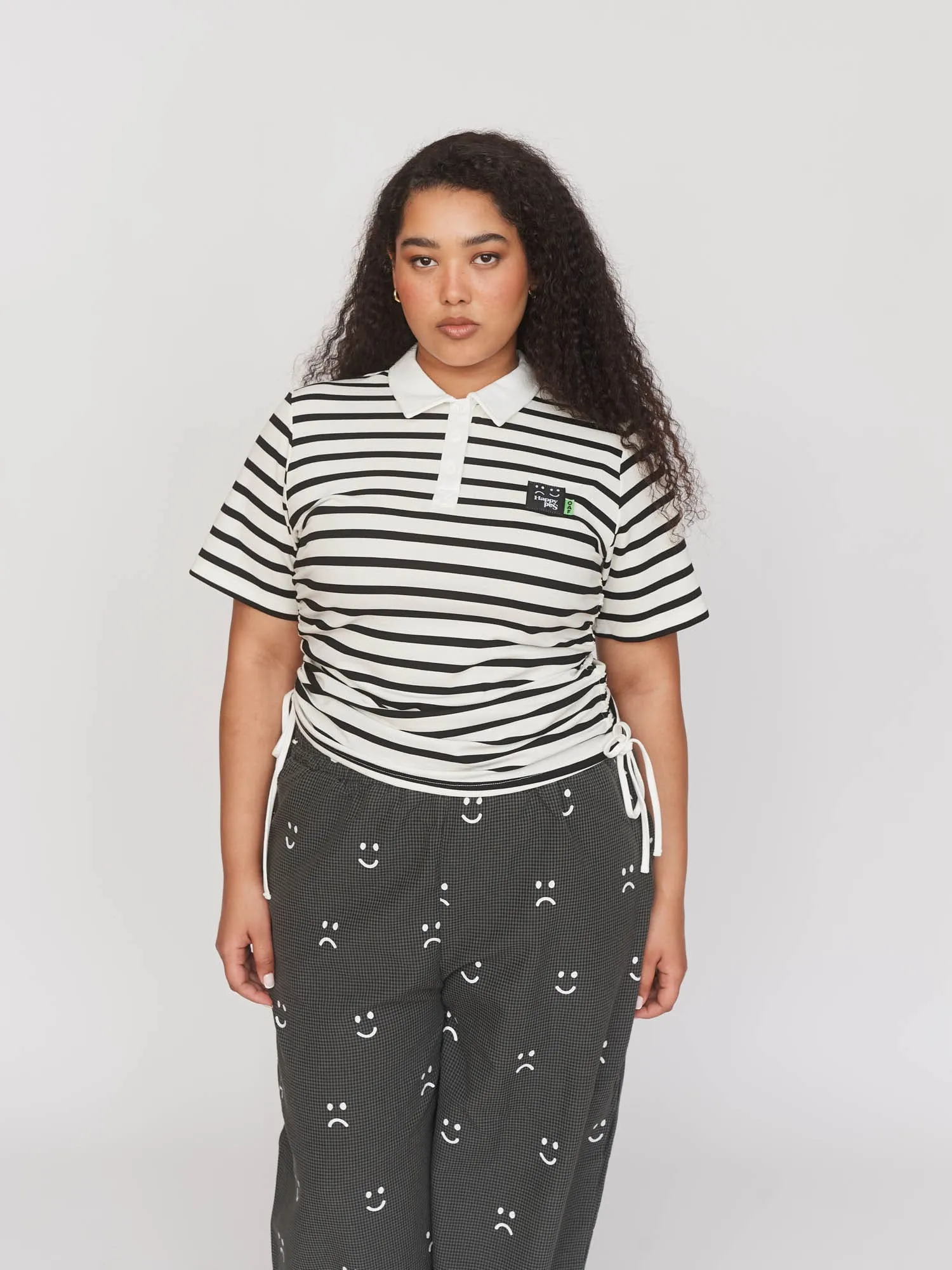 Lazy Rouched Rugby Top sold by Lazy Oaf product image thumbnail 2