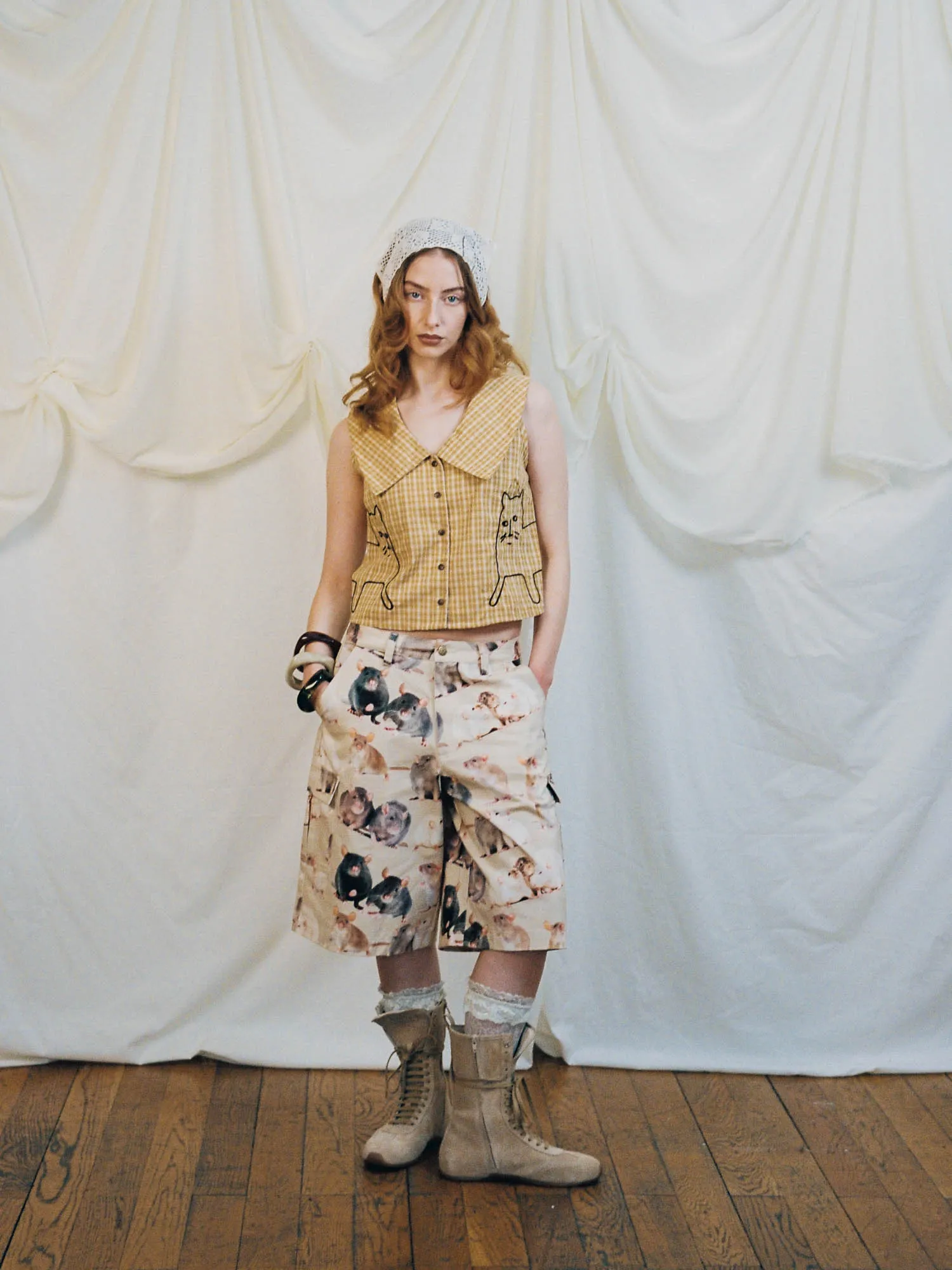 Having Regrats Cargo Shorts sold by Lazy Oaf product image thumbnail 4