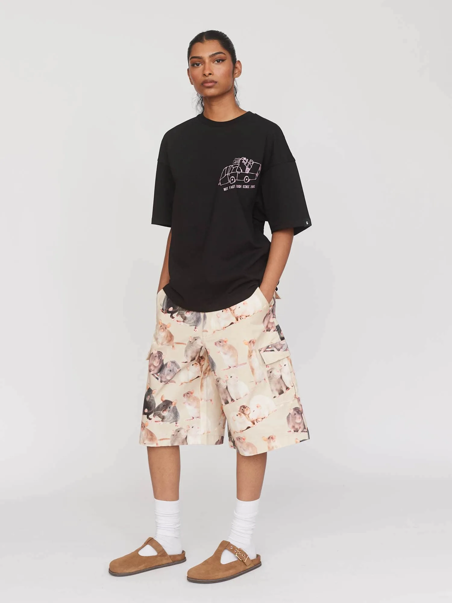 Having Regrats Cargo Shorts sold by Lazy Oaf product image thumbnail 2