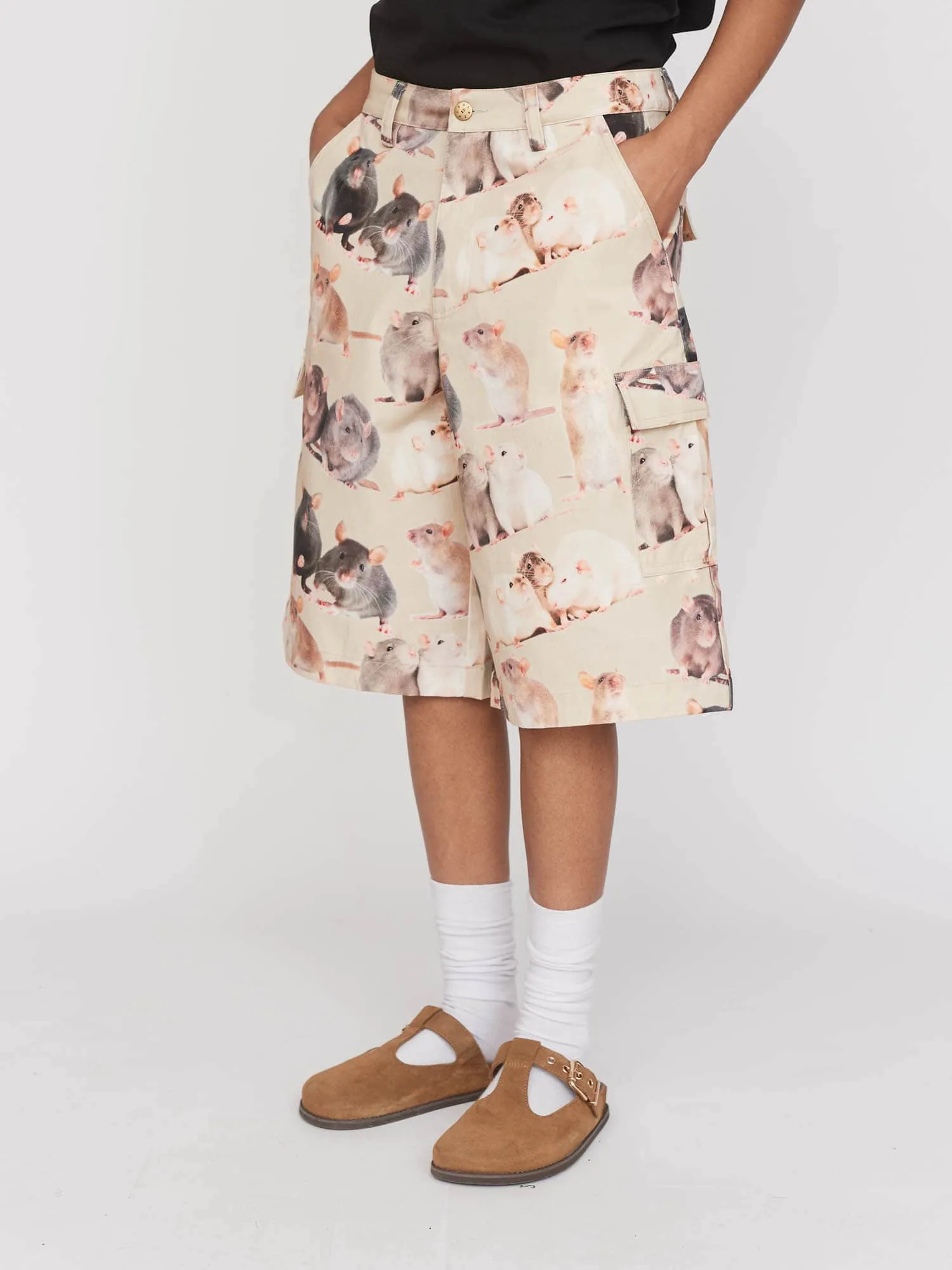 Having Regrats Cargo Shorts sold by Lazy Oaf product image thumbnail 5