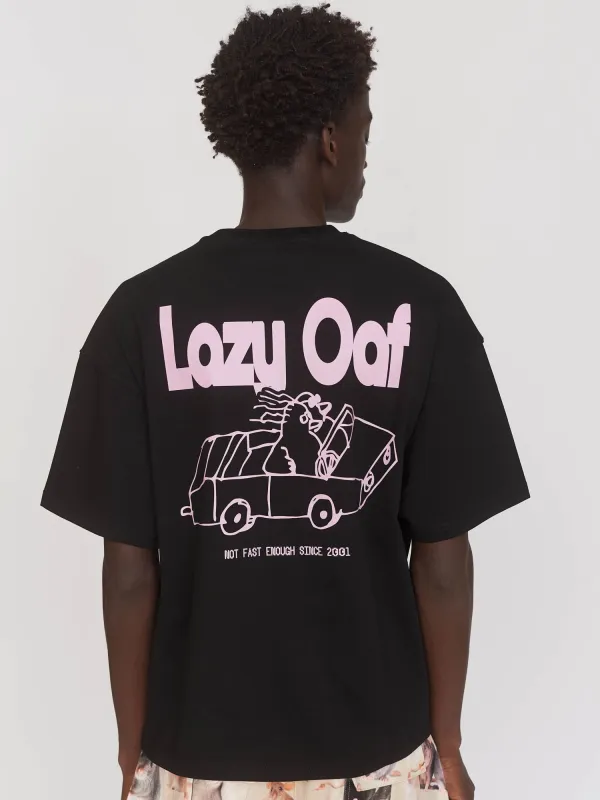 Not Fast Enough Tee sold by Lazy Oaf