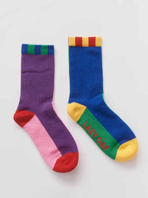 Jumbled Up Socks sold by Lazy Oaf