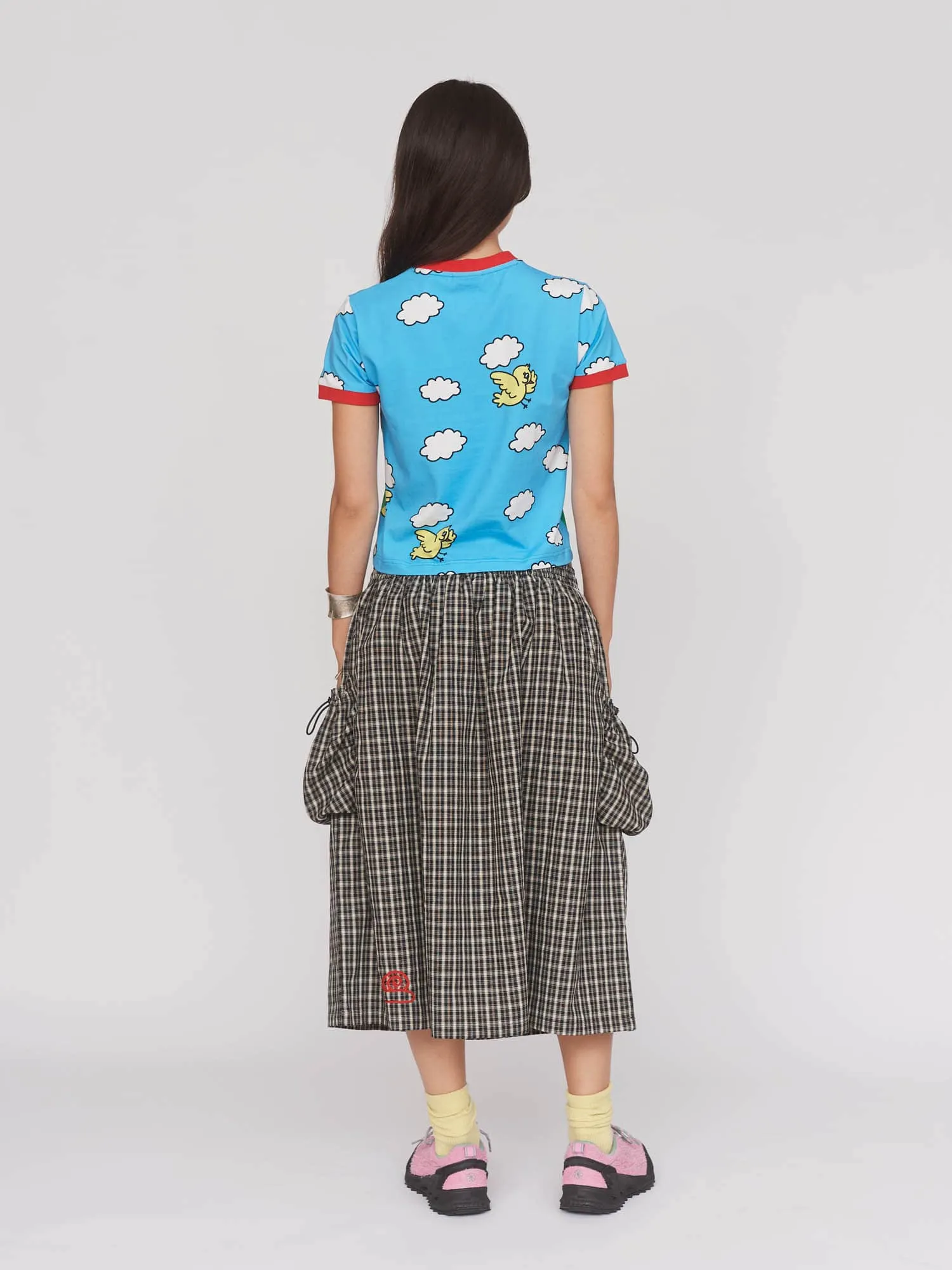 Dear World Fitted Tee sold by Lazy Oaf product image thumbnail 4