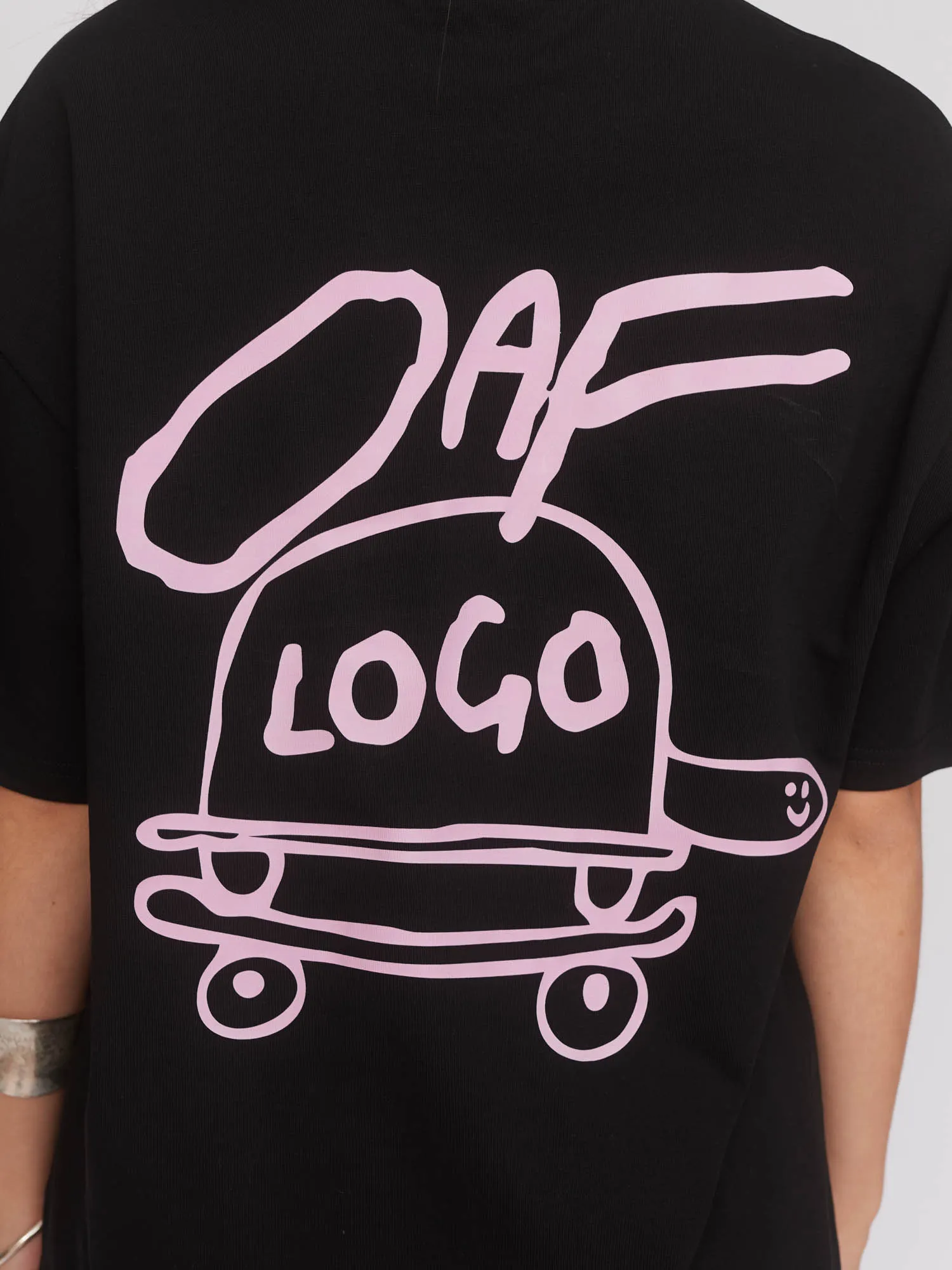 Oaf Logo Turtle Tee sold by Lazy Oaf product image thumbnail 2