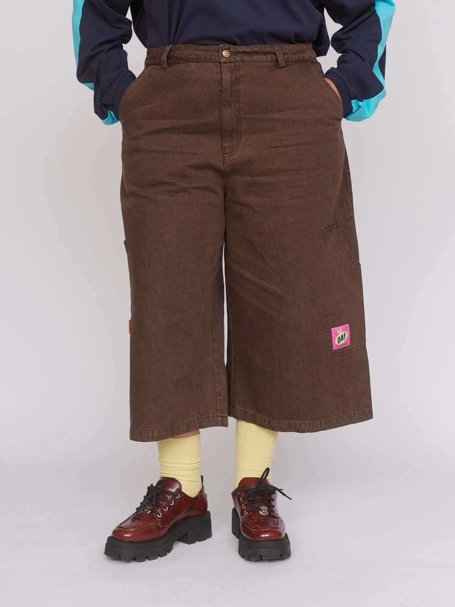 Oaf Fail Cropped Trousers sold by Lazy Oaf product image thumbnail 5