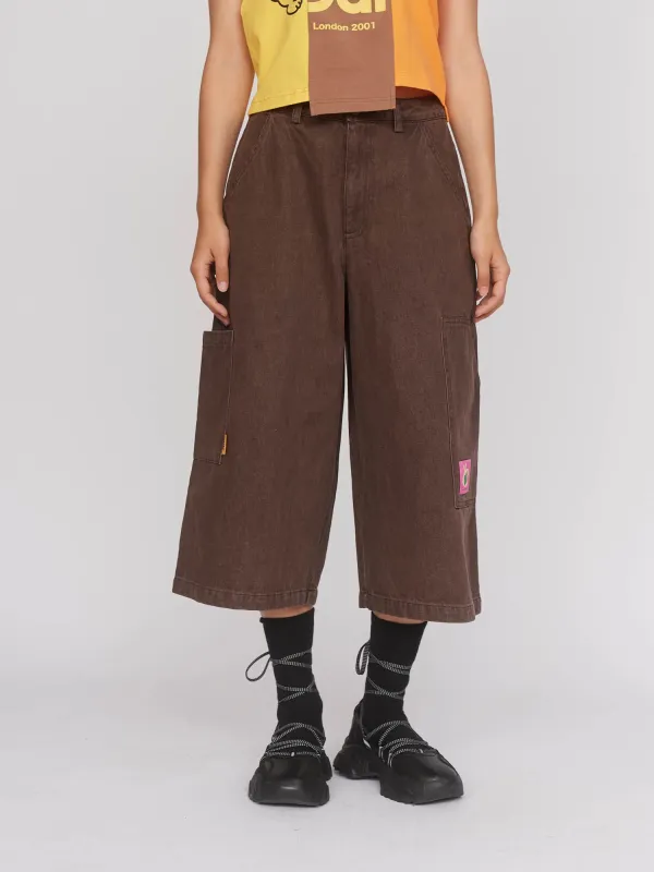 Oaf Fail Cropped Trousers sold by Lazy Oaf
