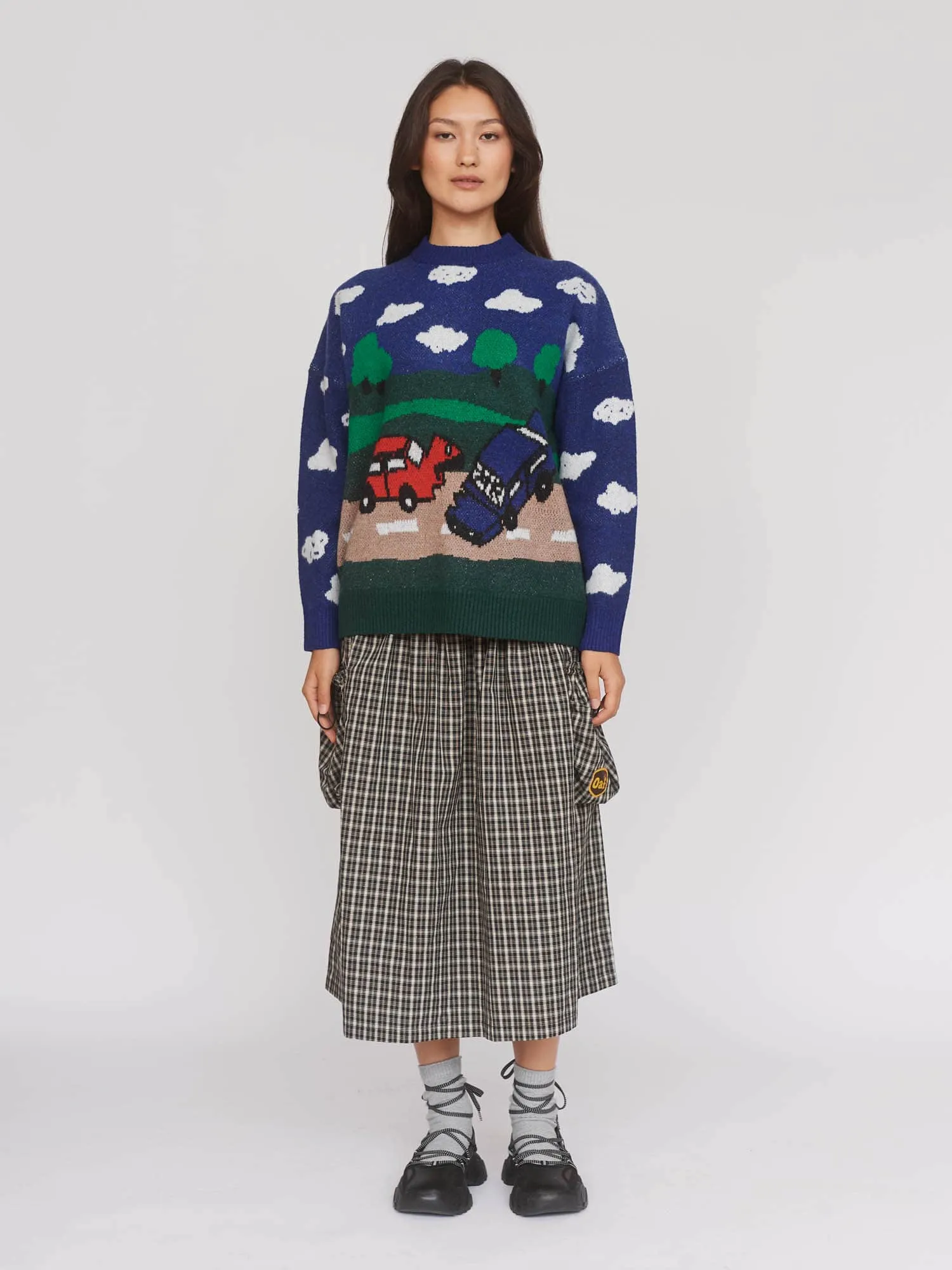 It's A Car Crash Jumper sold by Lazy Oaf product image thumbnail 4