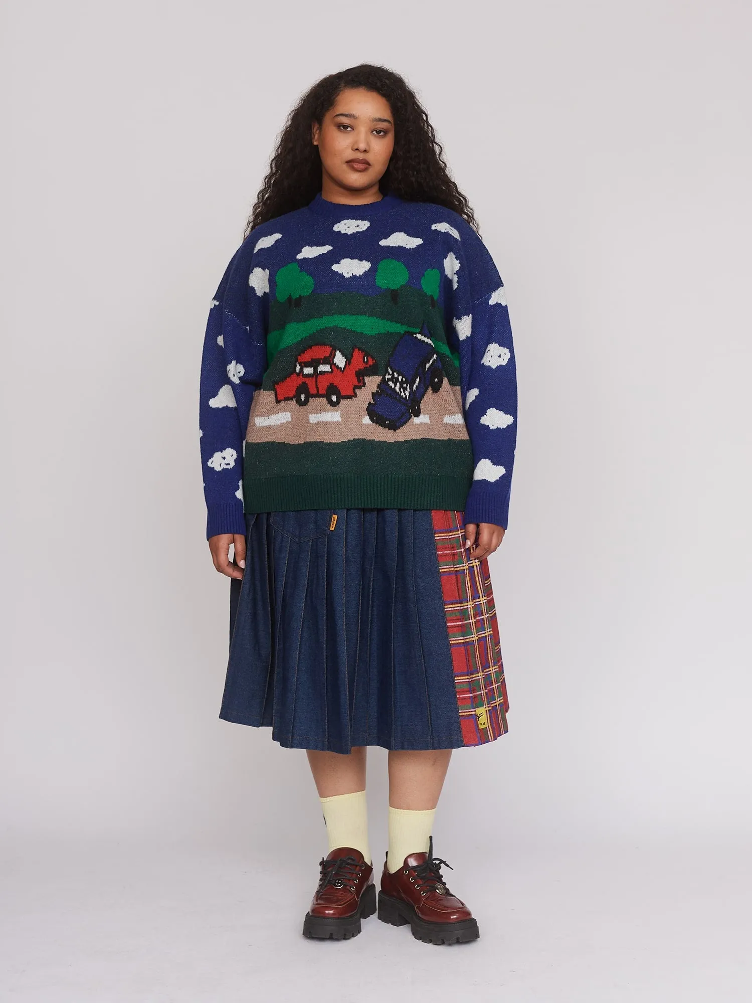 It's A Car Crash Jumper sold by Lazy Oaf product image thumbnail 2