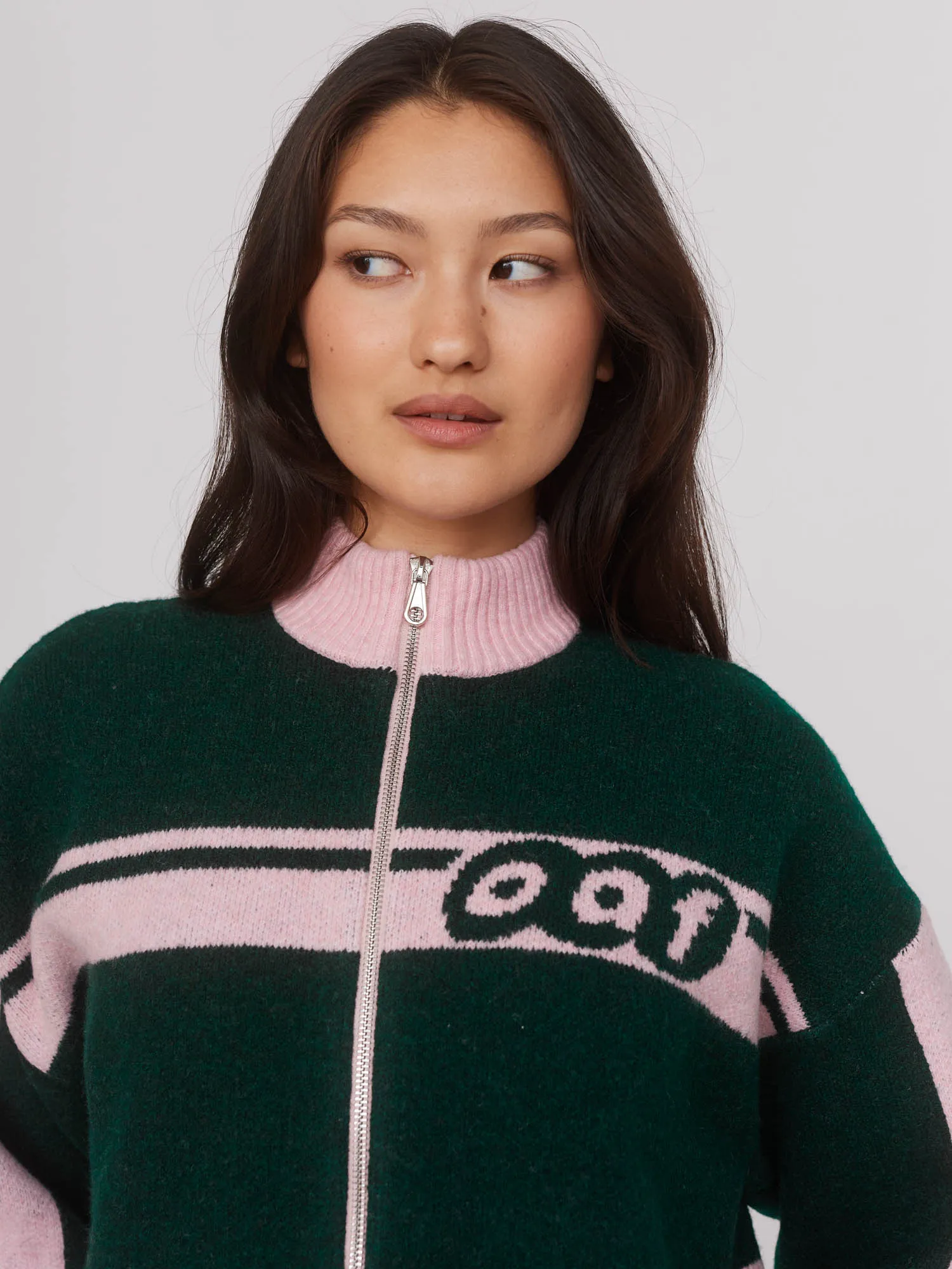 2001 Zip Green Knit sold by Lazy Oaf product image thumbnail 4