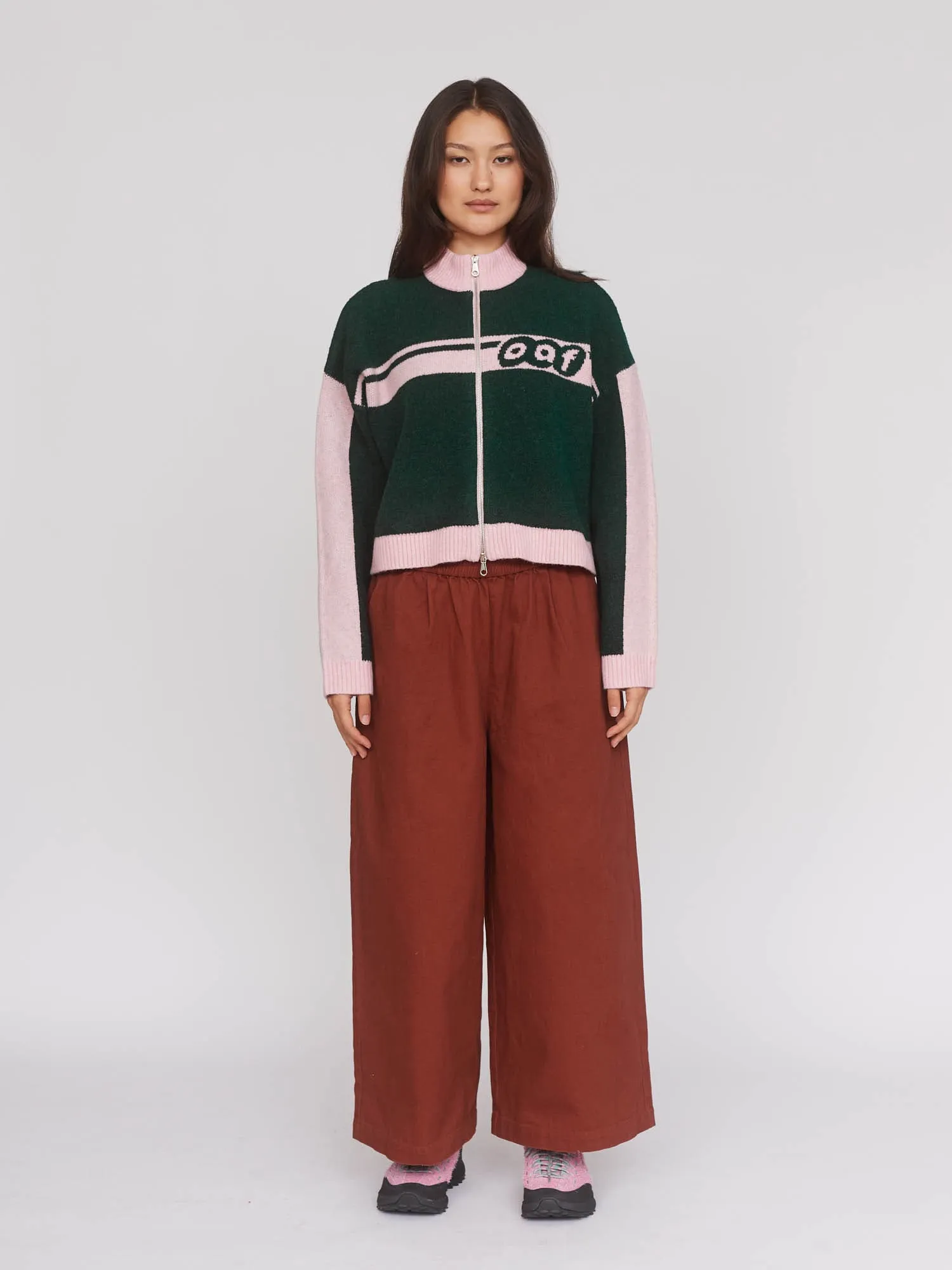 2001 Zip Green Knit sold by Lazy Oaf product image thumbnail 5