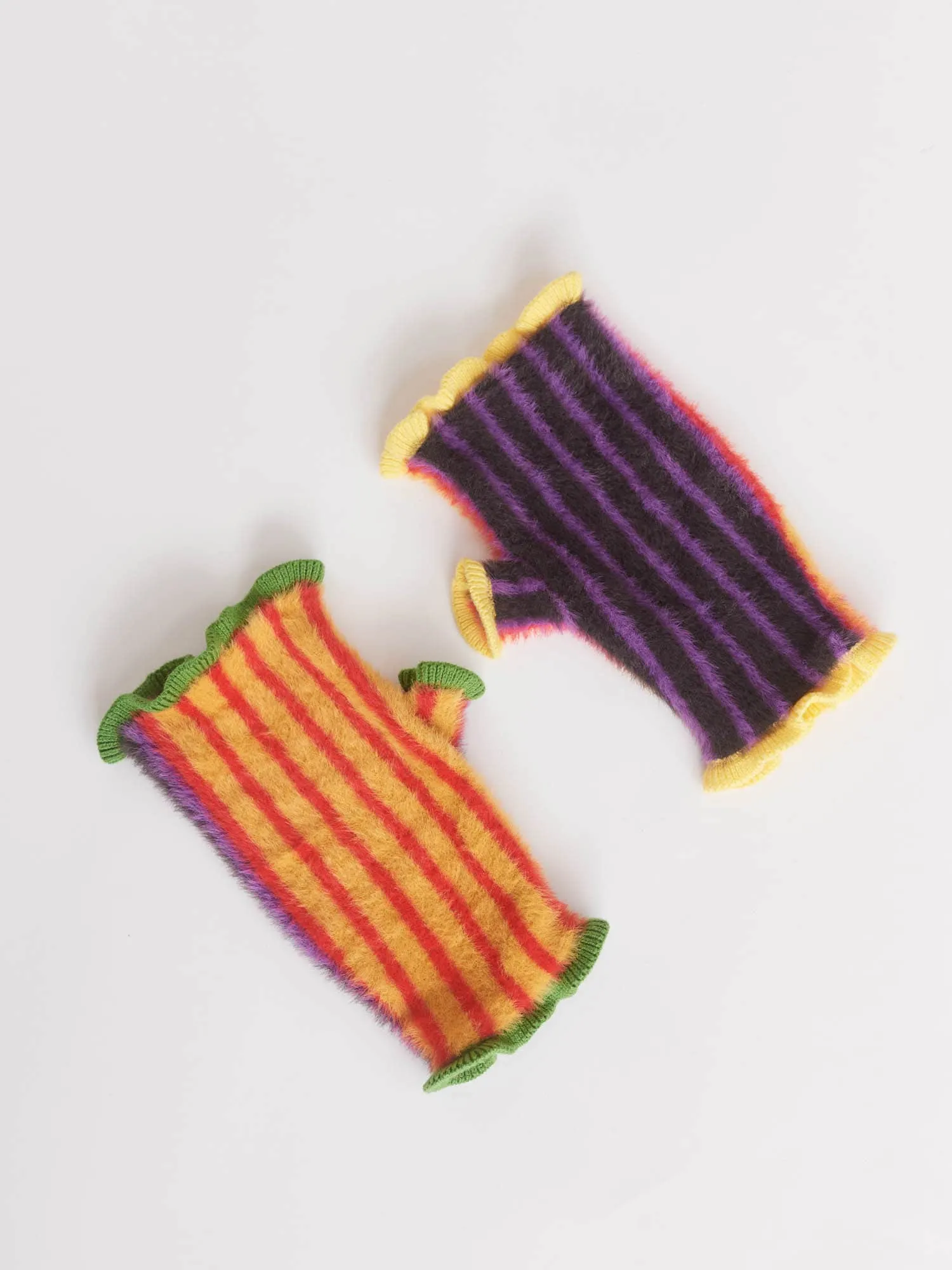 Outsiders Division x LO Fingerless Gloves sold by Lazy Oaf product image thumbnail 2