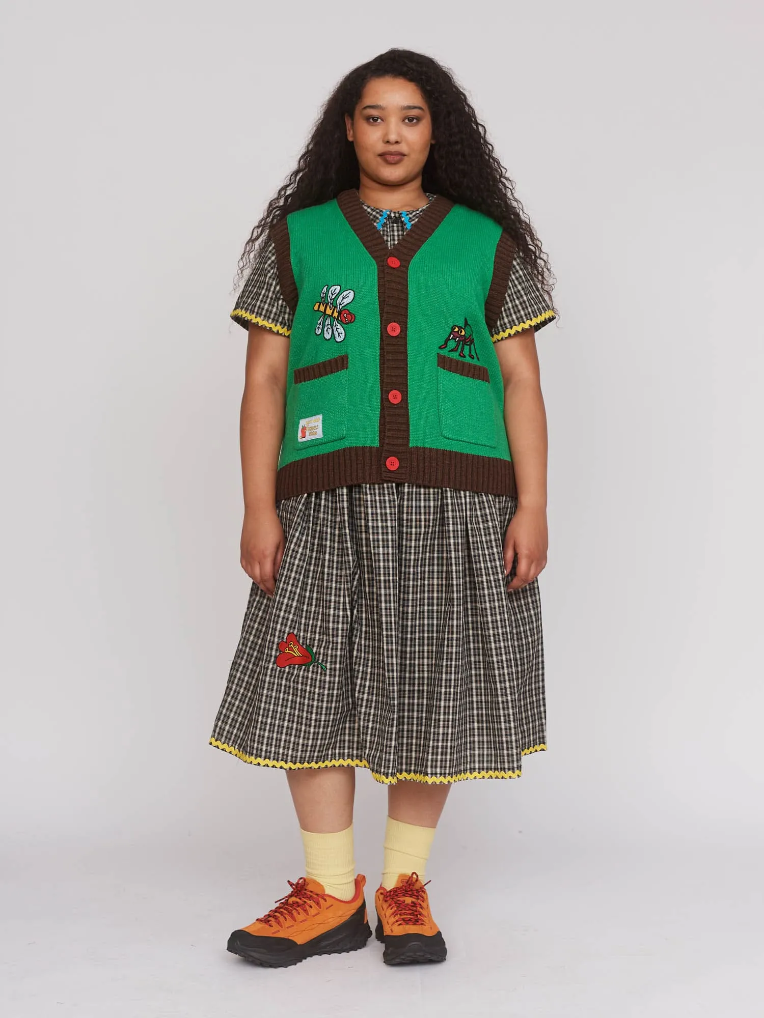 Outsiders Division x Lazy Oaf Knitted Vest sold by Lazy Oaf product image thumbnail 3