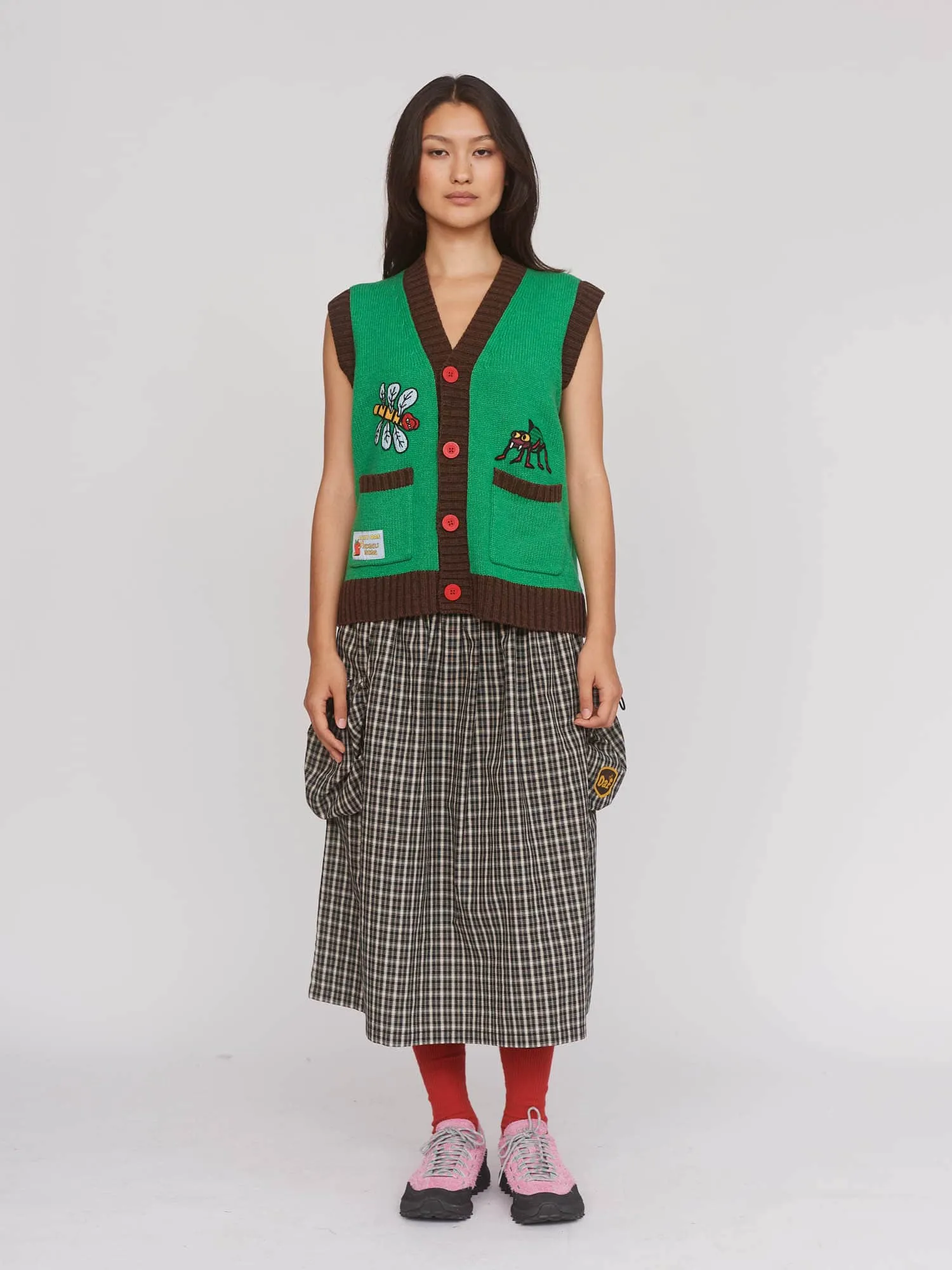 Outsiders Division x Lazy Oaf Knitted Vest sold by Lazy Oaf product image thumbnail 5