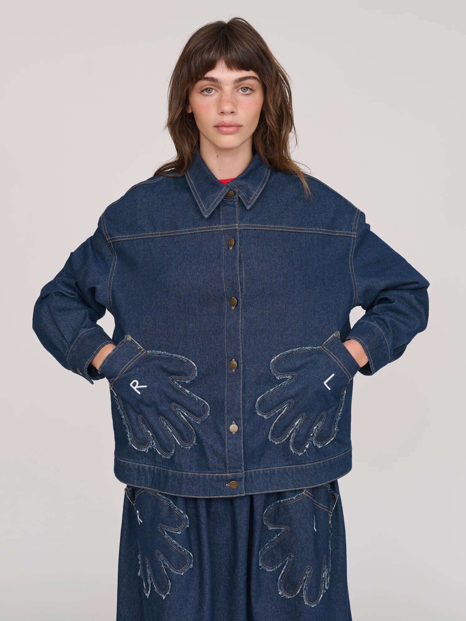 Out Of Hand Denim Set sold by Lazy Oaf product image thumbnail 4