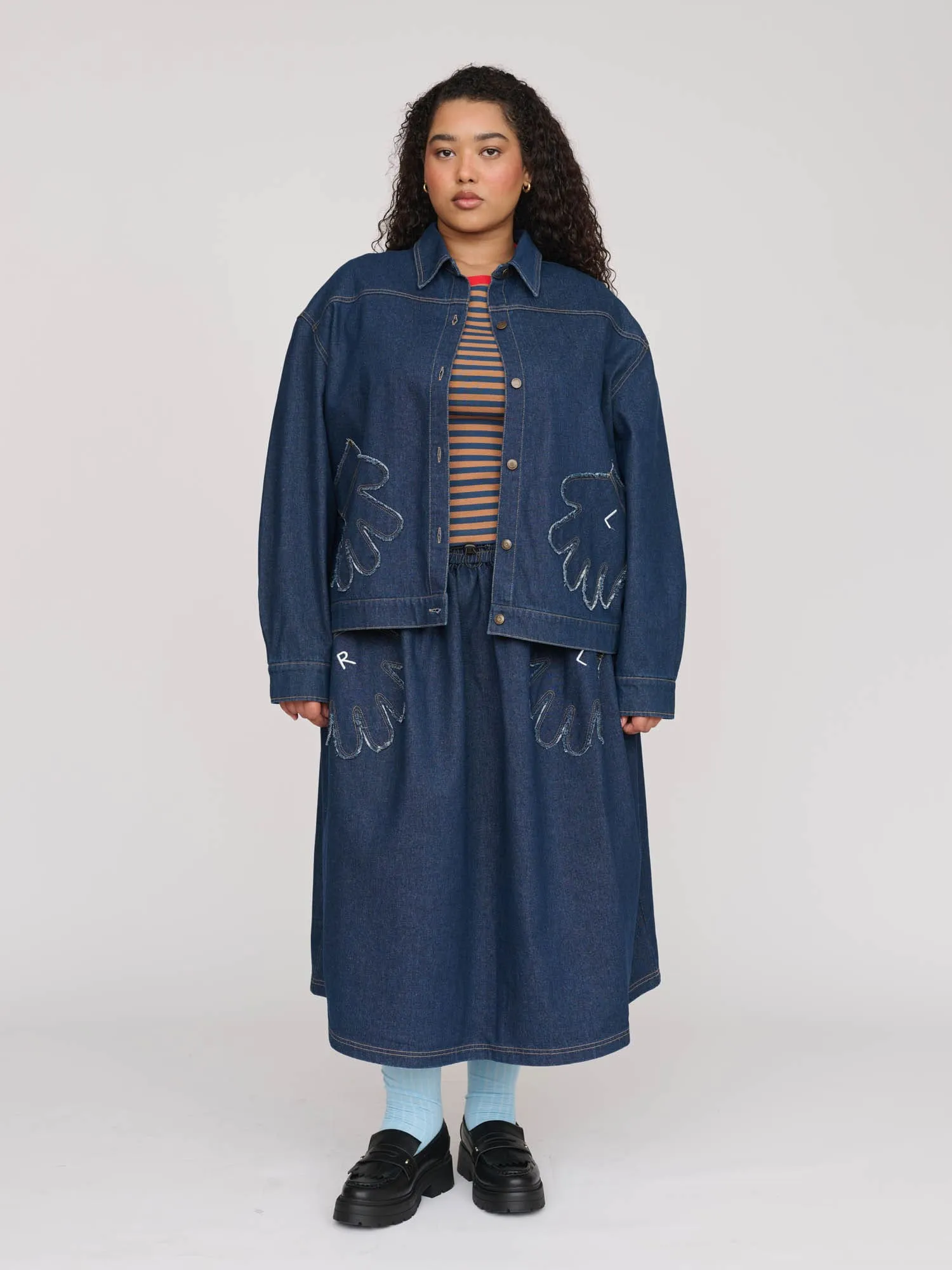 Out Of Hand Denim Set sold by Lazy Oaf product image thumbnail 5