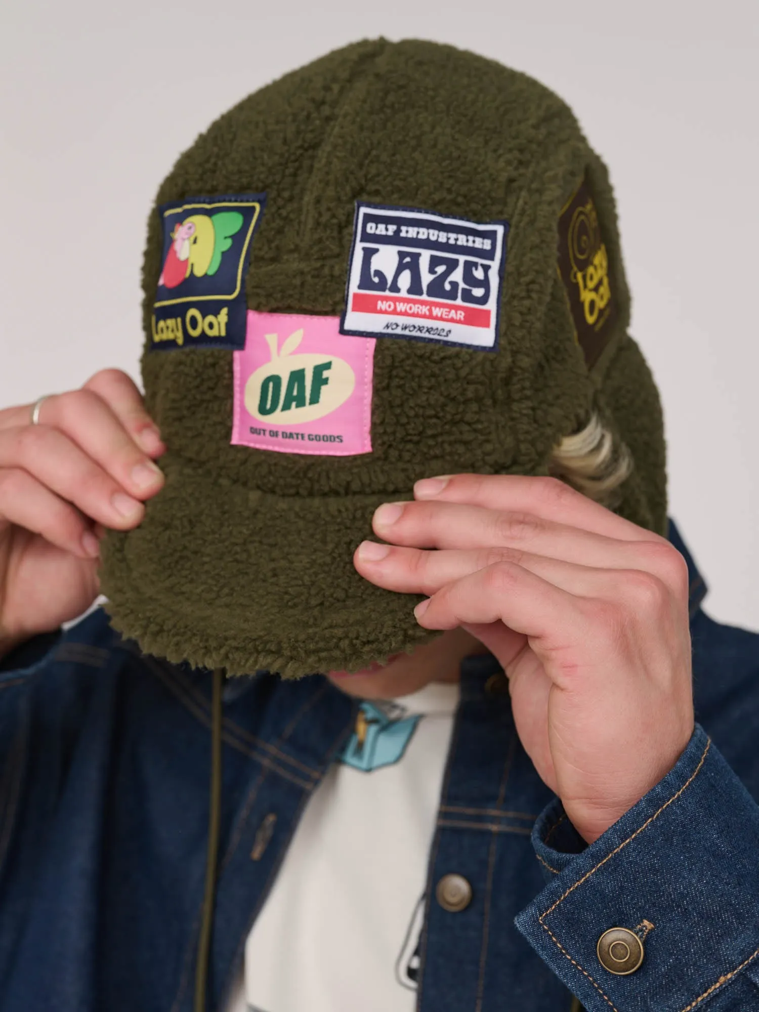 Oafing Around Ear Warmer Cap sold by Lazy Oaf product image thumbnail 5