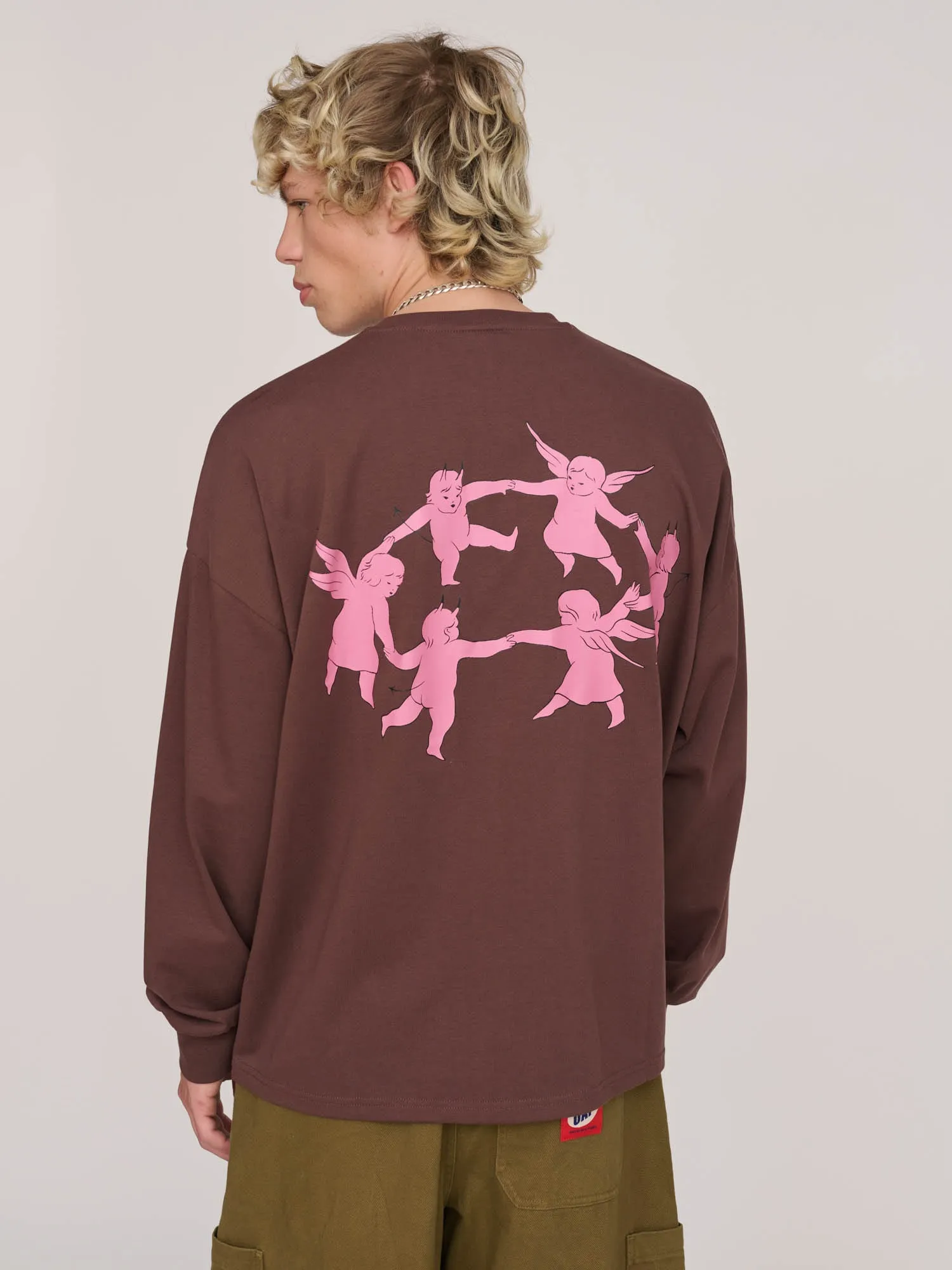 Cherub Long Sleeve Top sold by Lazy Oaf