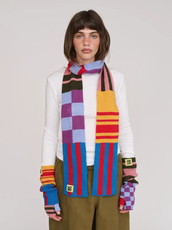 Mash Up Scarf sold by Lazy Oaf