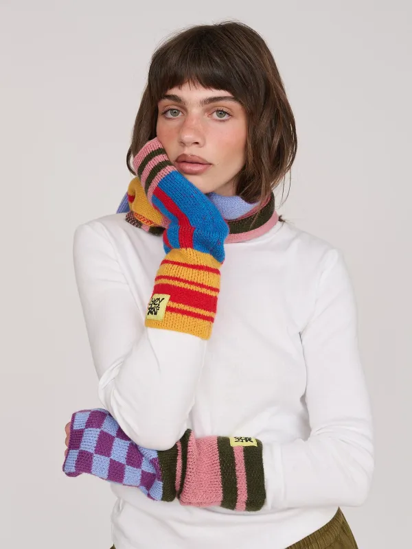 Mash Up Wrist Warmers sold by Lazy Oaf