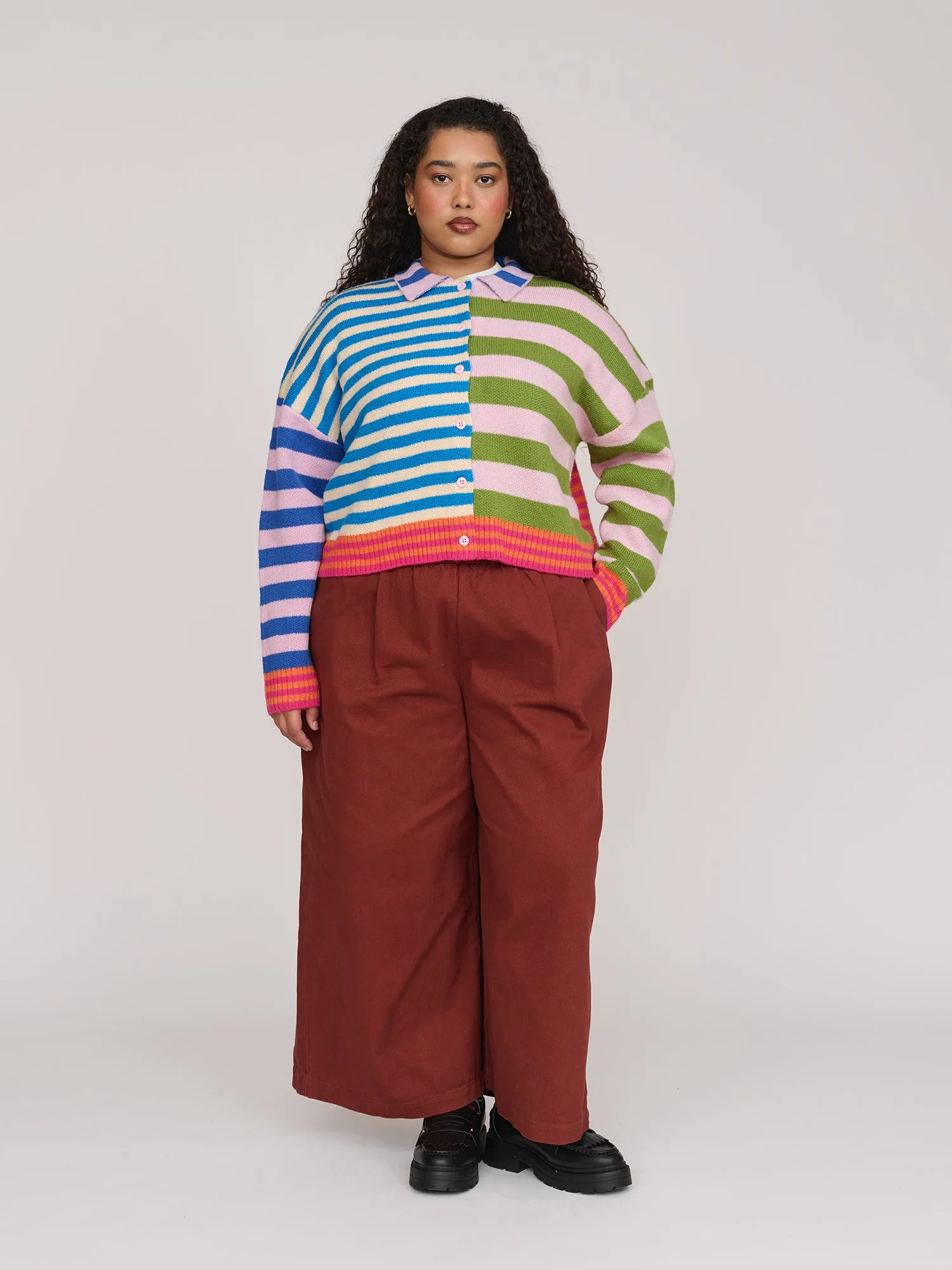 Super Stripey Cardigan sold by Lazy Oaf product image thumbnail 3