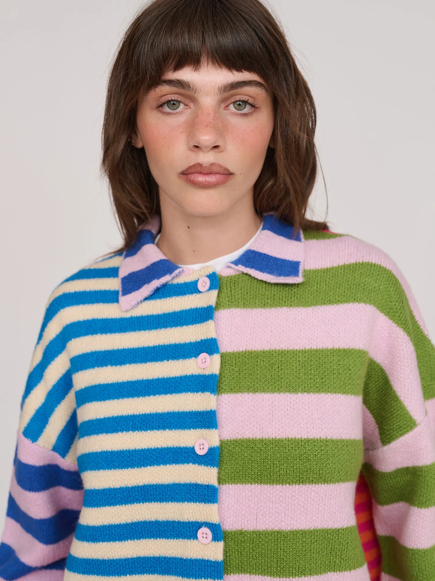 Super Stripey Cardigan sold by Lazy Oaf product image thumbnail 4