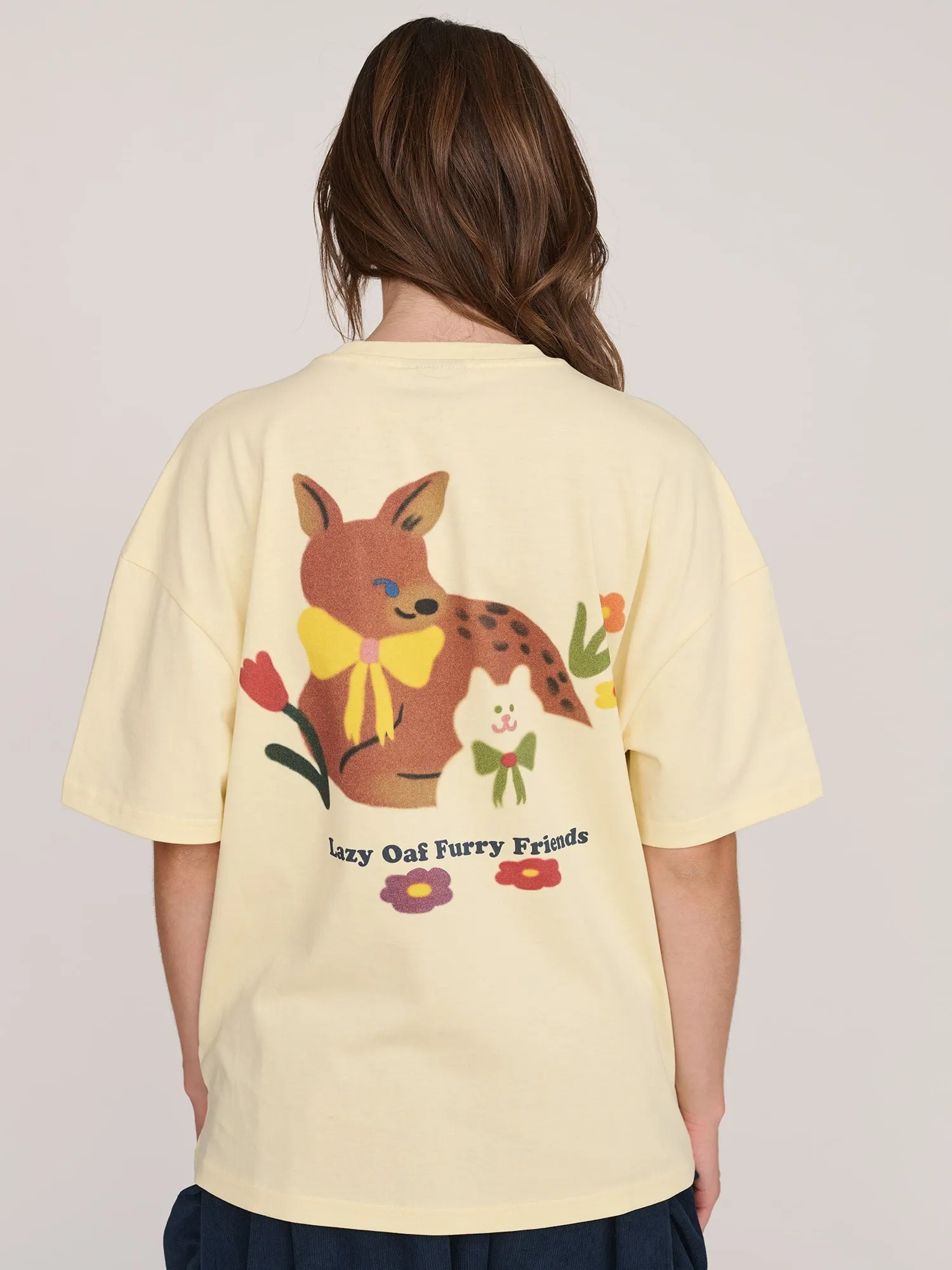 Furry Friends Tee sold by Lazy Oaf product image thumbnail 3