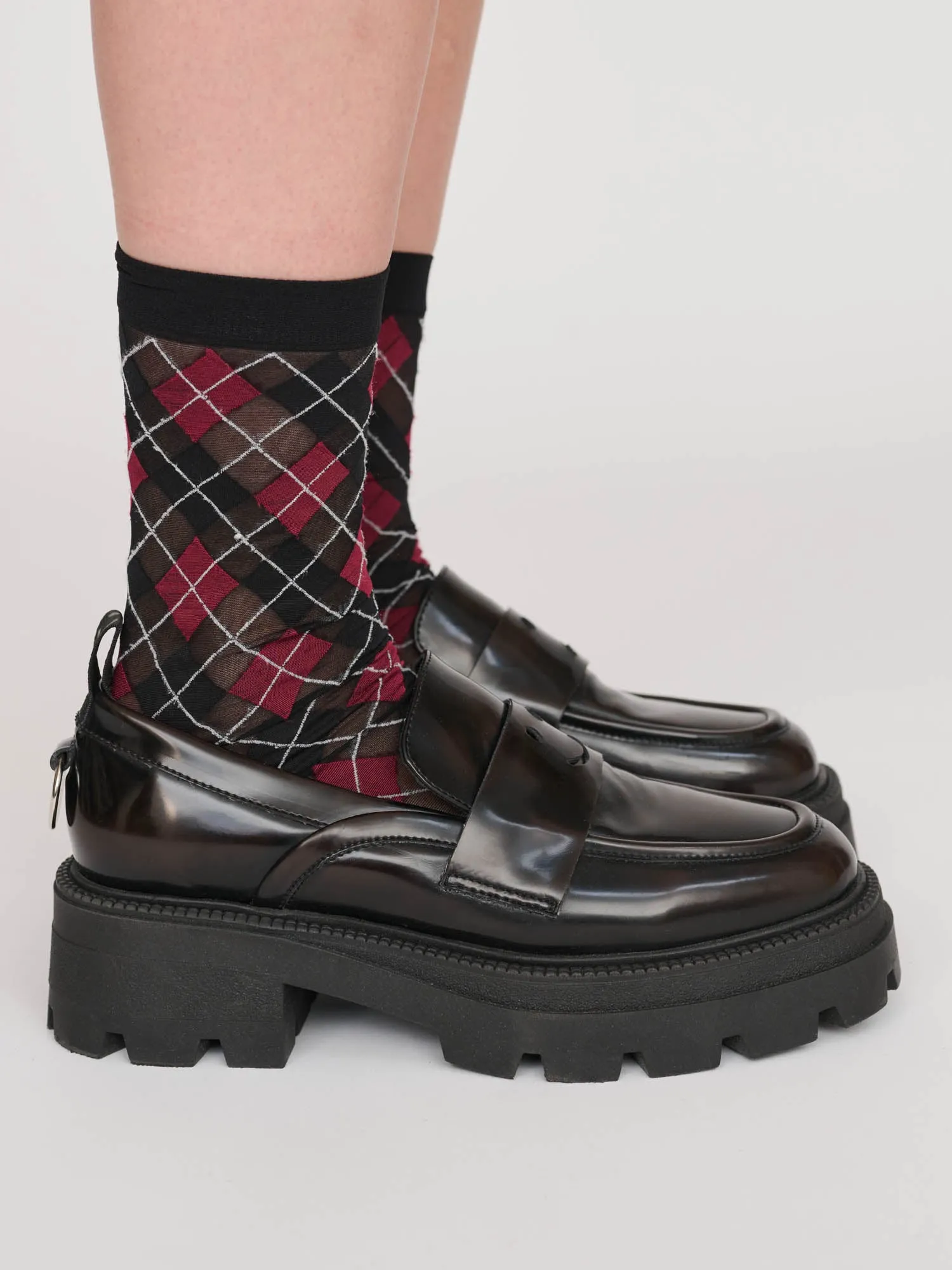 Happy Sad Cut Out Loafer sold by Lazy Oaf product image thumbnail 4