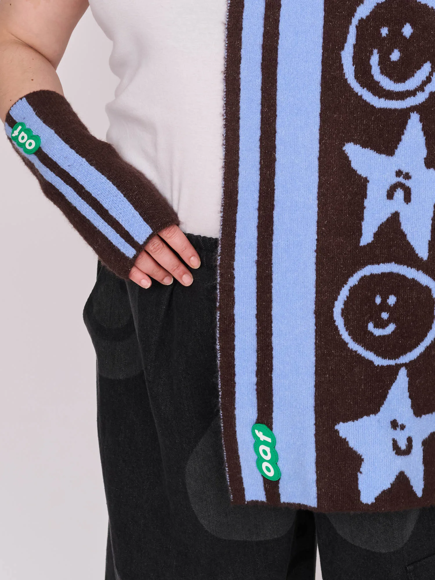 Oaf Around Wrist Warmers sold by Lazy Oaf product image thumbnail 5