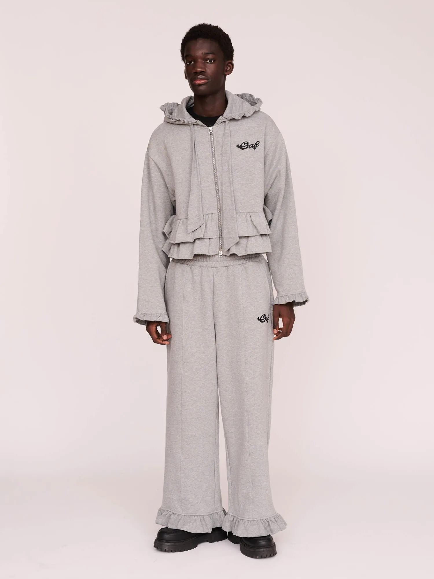 Frill Hoodie & Track Pants Set sold by Lazy Oaf product image thumbnail 4