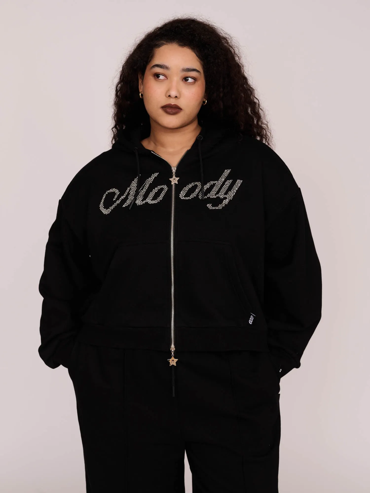 Moody Hoodie sold by Lazy Oaf product image thumbnail 5