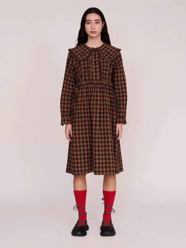 Emotions Check Midi Dress sold by Lazy Oaf