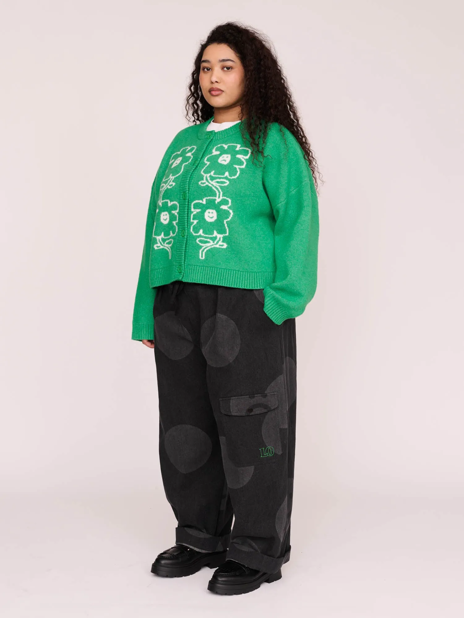 Emotional Flower Cardigan sold by Lazy Oaf product image thumbnail 4