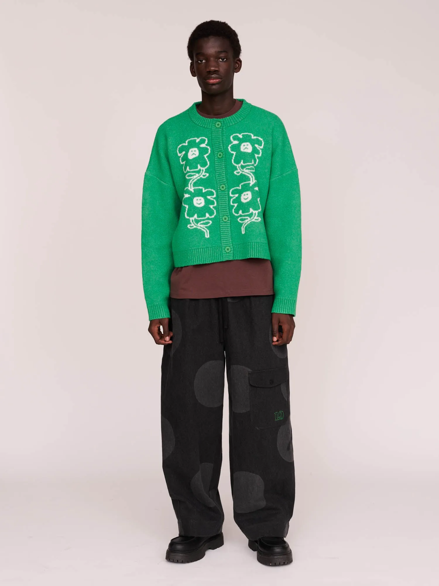 Emotional Flower Cardigan sold by Lazy Oaf product image thumbnail 2