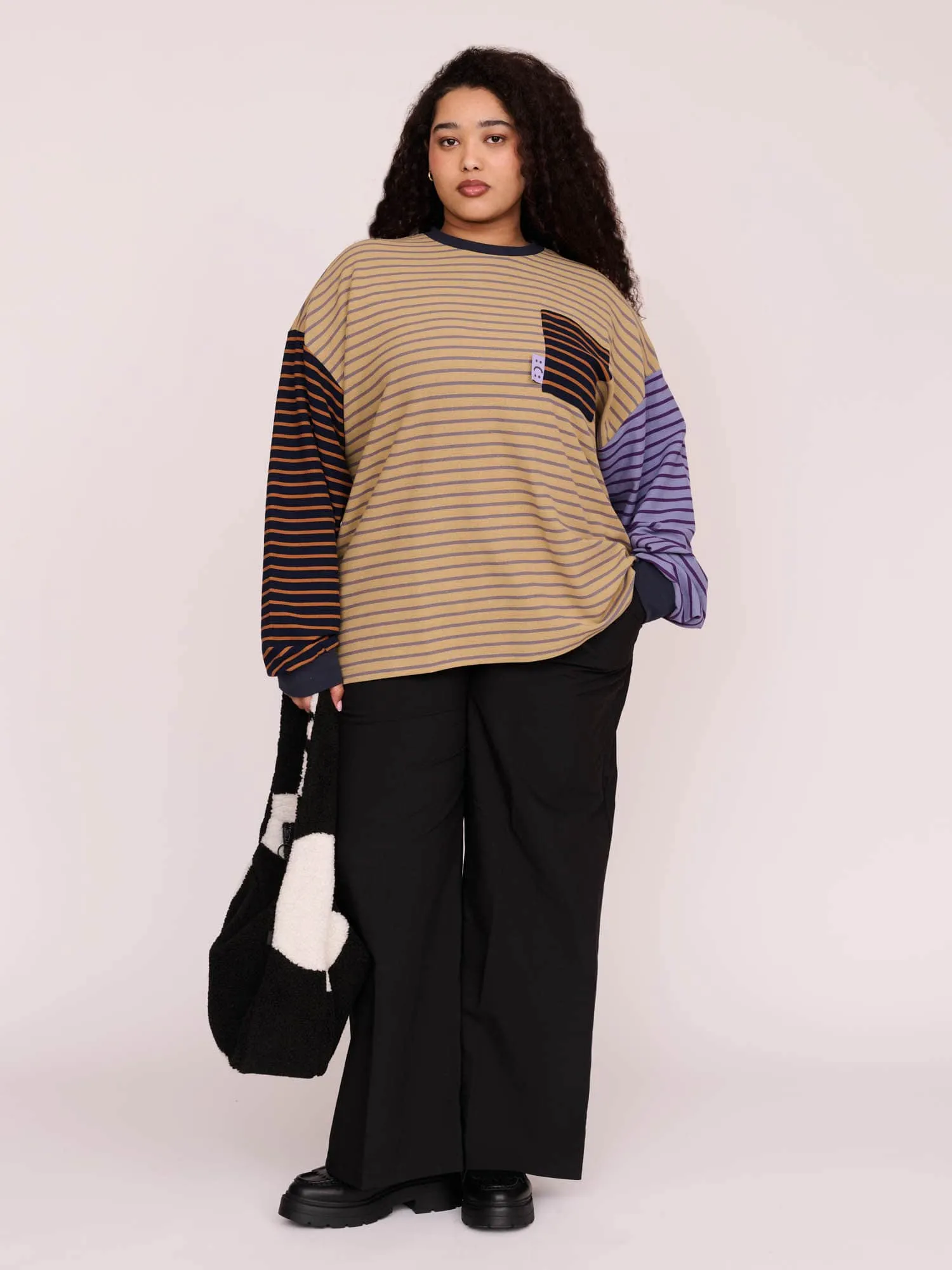 Feeling Lazy Long Sleeve T-Shirt sold by Lazy Oaf product image thumbnail 3