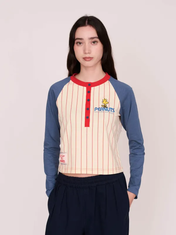 Lazy Oaf x Peanuts Woodstock Button Through Top sold by Lazy Oaf