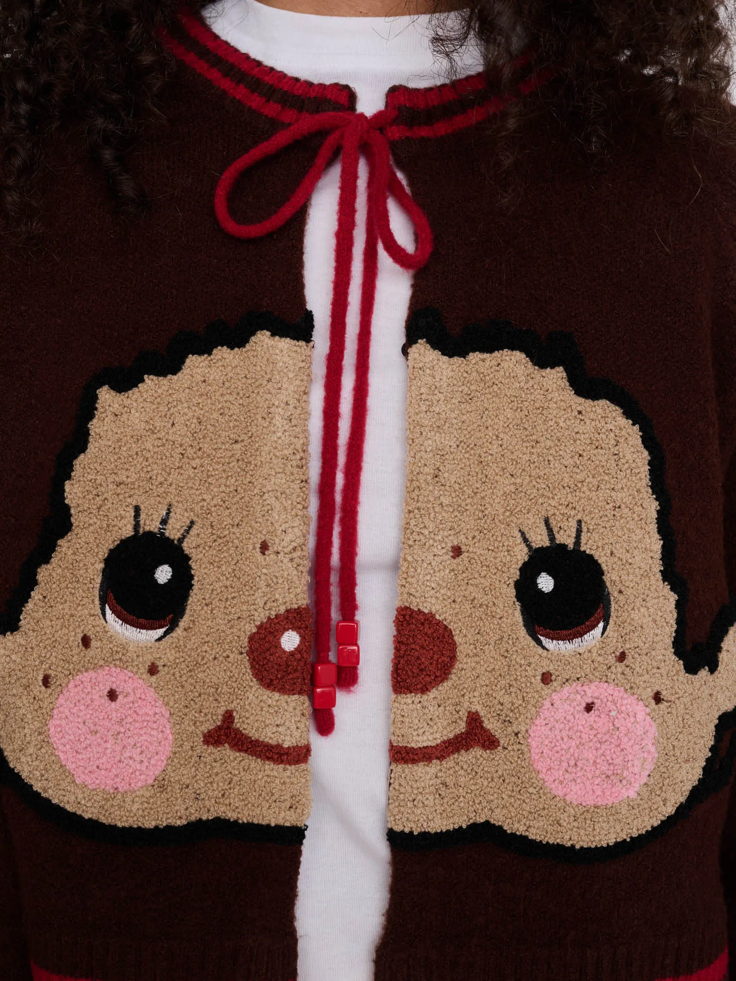 Monchhichi x Lazy Oaf Cardigan - PRE-ORDER sold by Lazy Oaf product image thumbnail 3